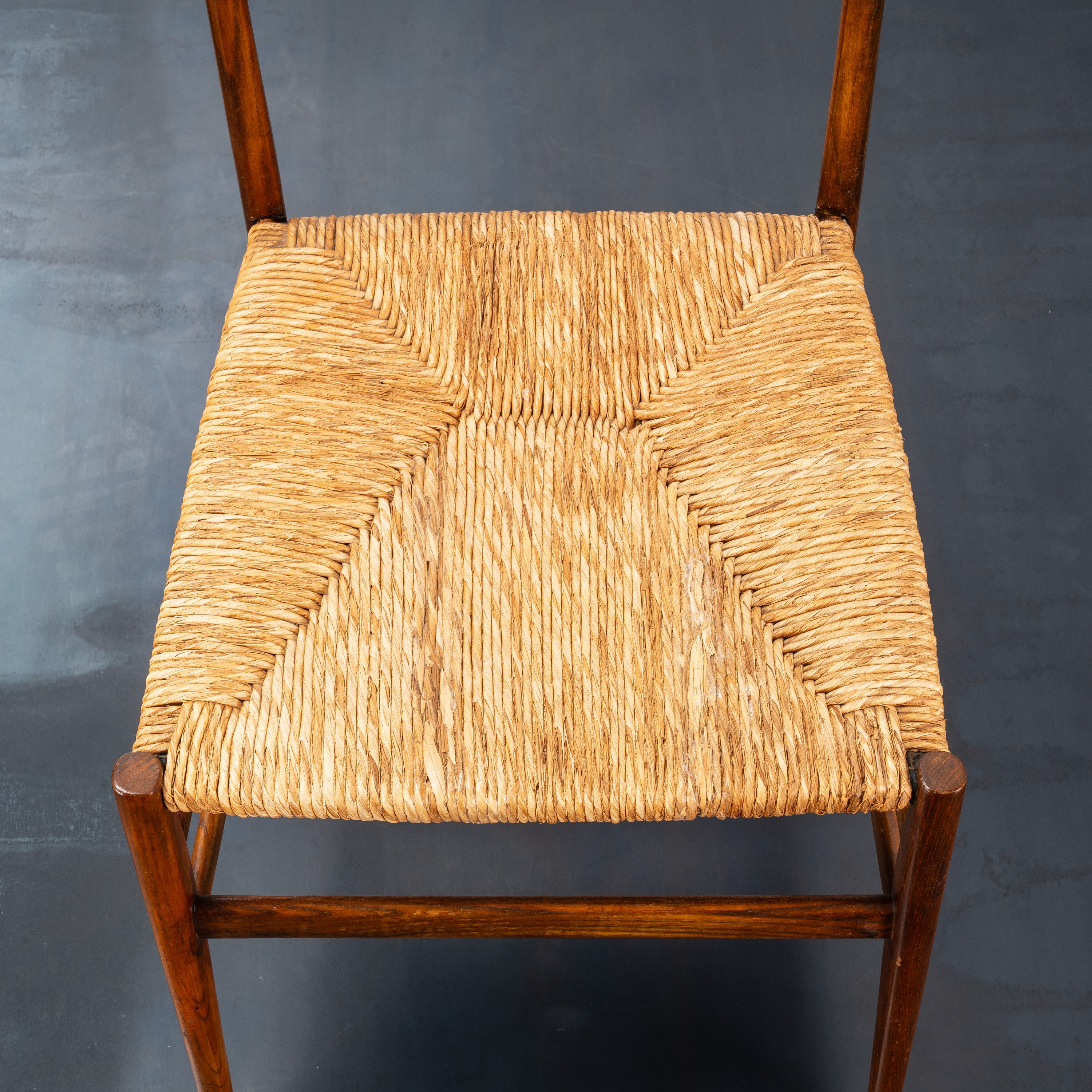 GIO PONTI, SET QUATTRO SEDIE 646 'LEGGERA'