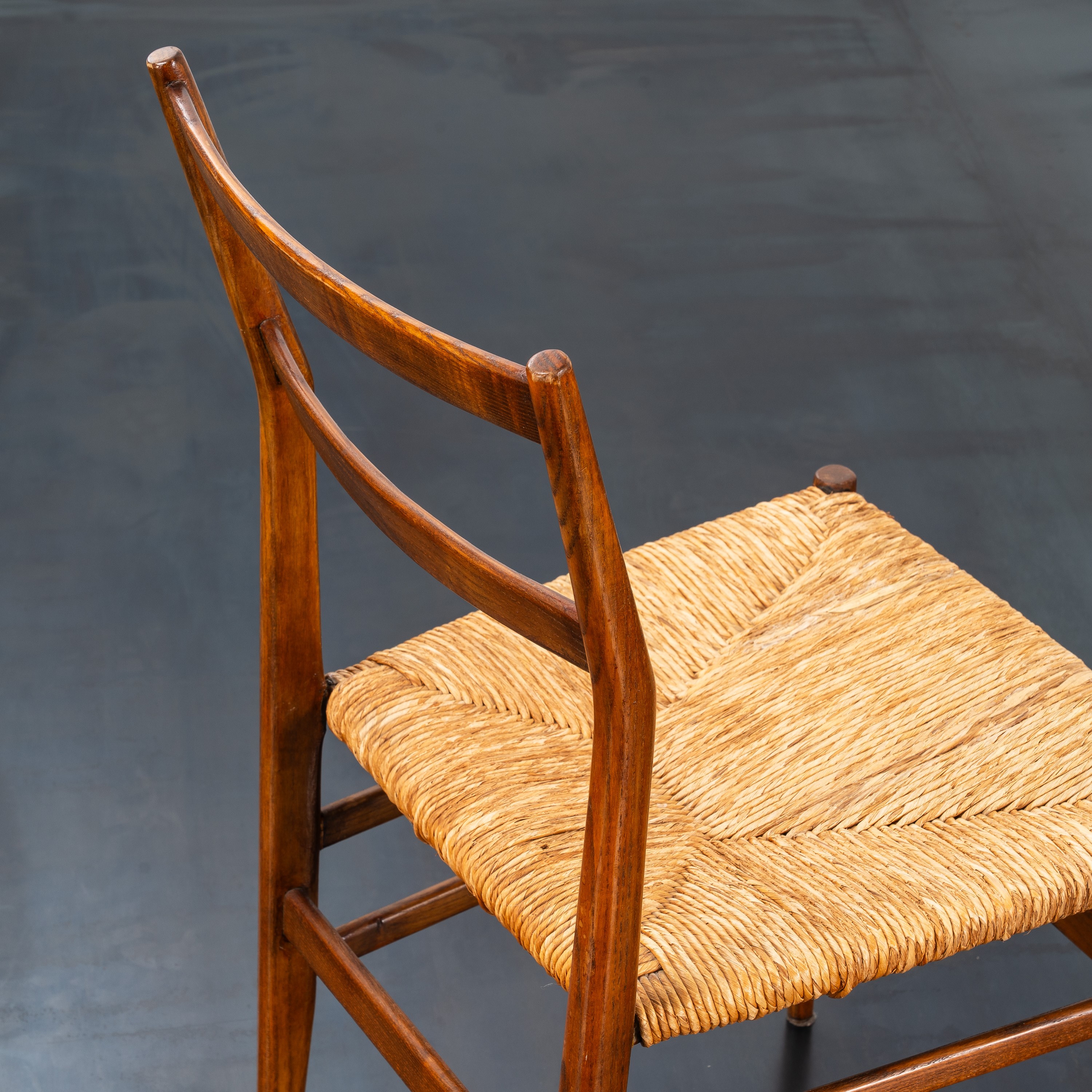 GIO PONTI, SET QUATTRO SEDIE 646 'LEGGERA'