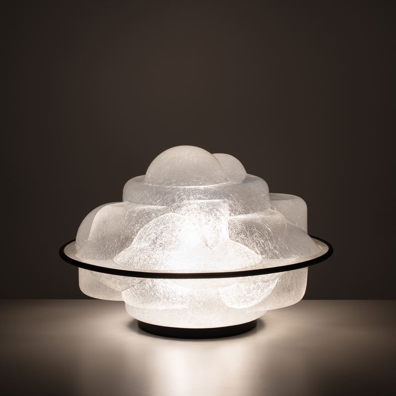 SERGIO ASTI, LAMPADA DA TAVOLO MOD. 640 'PROFITEROLE'