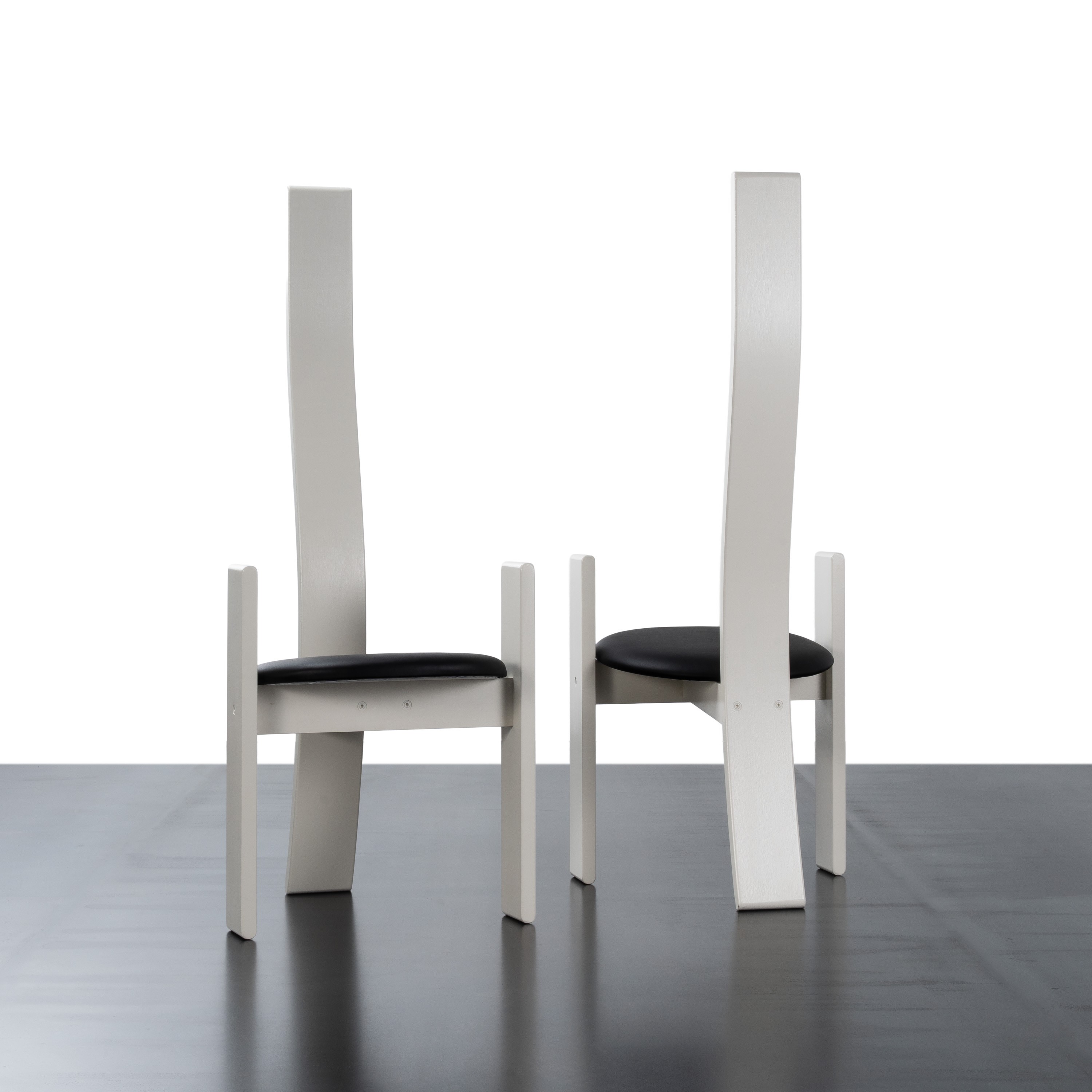 VICO MAGISTRETTI, SET SEI SEDIE 'GOLEM'