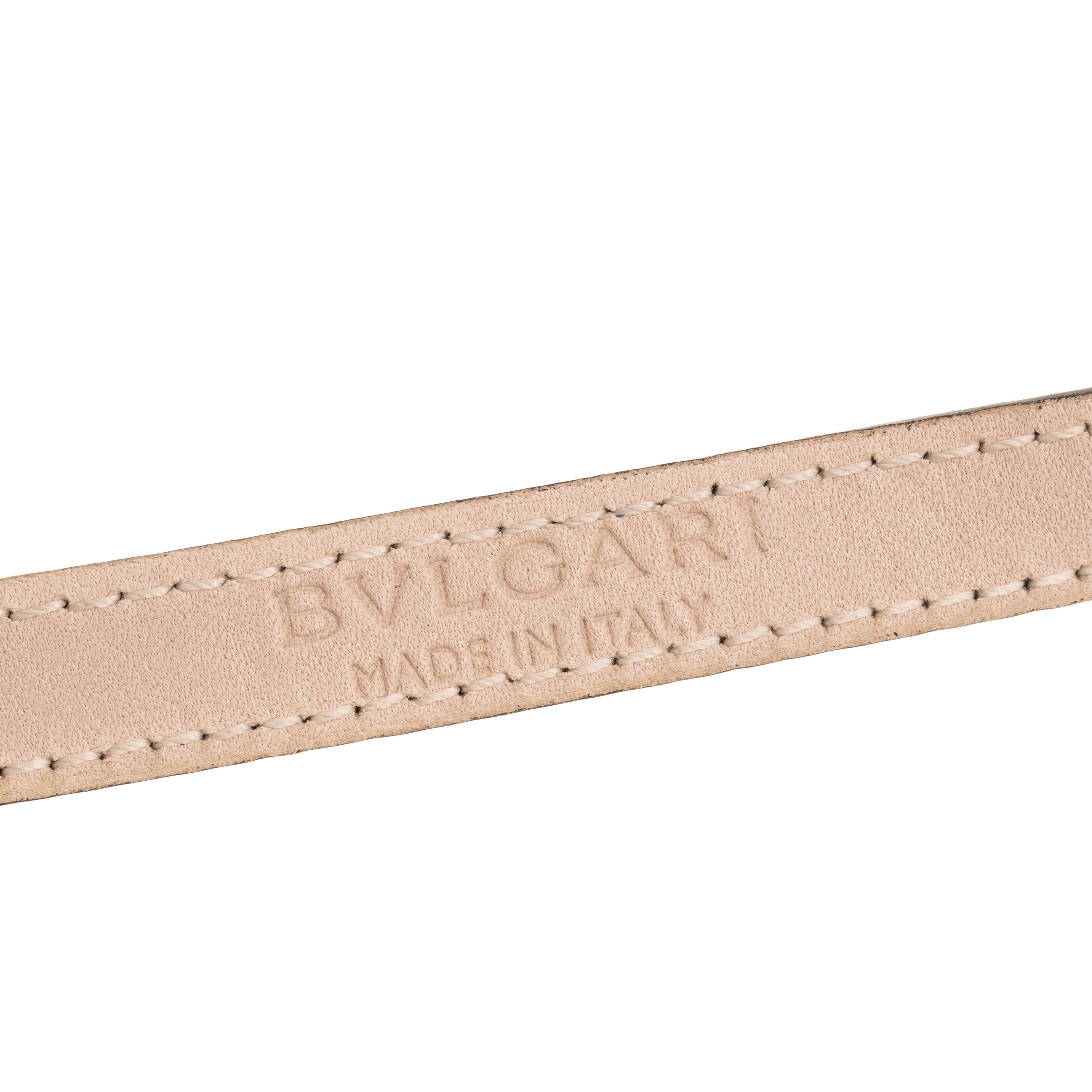 BRACCIALE BULGARI IN PELLE SERIE SERPENTI NERO