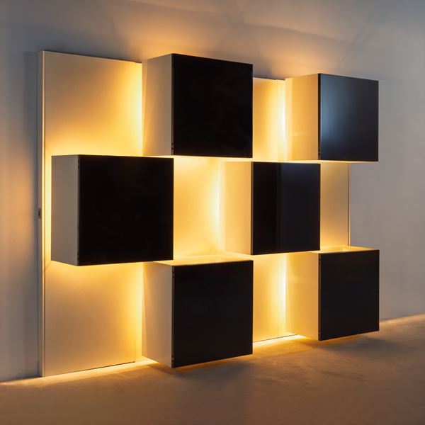 Roberto Monsani - ROBERTO MONSANI, LIBRERIA RETROILLUMINATA 'LIFE'