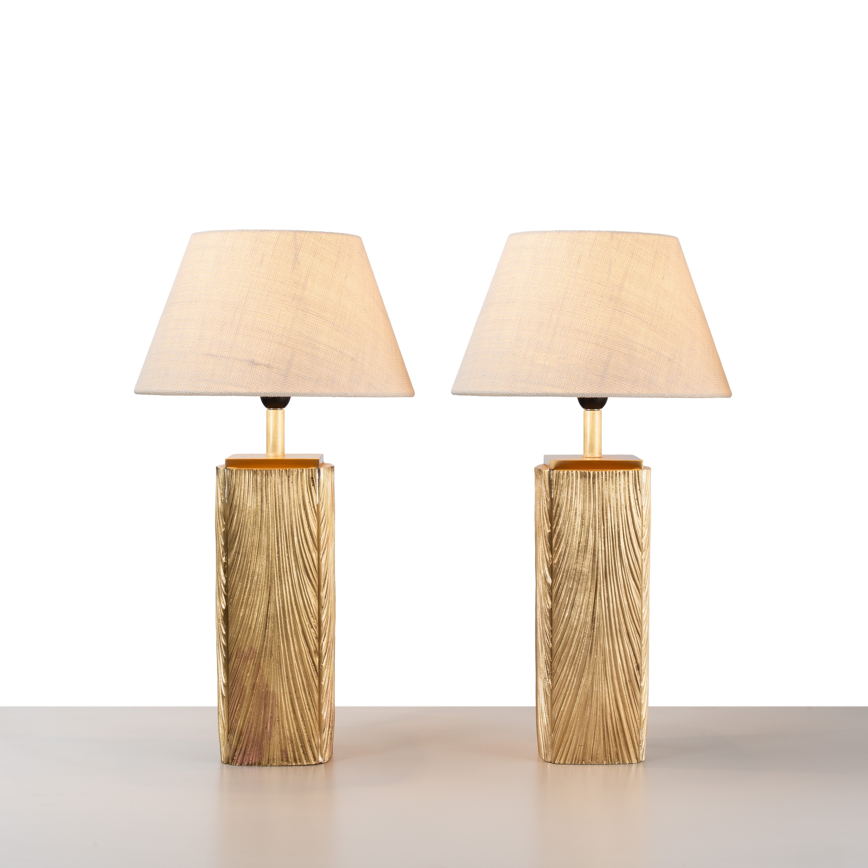 LUCIANO FRIGERIO, COPPIA LAMPADE DA TAVOLO