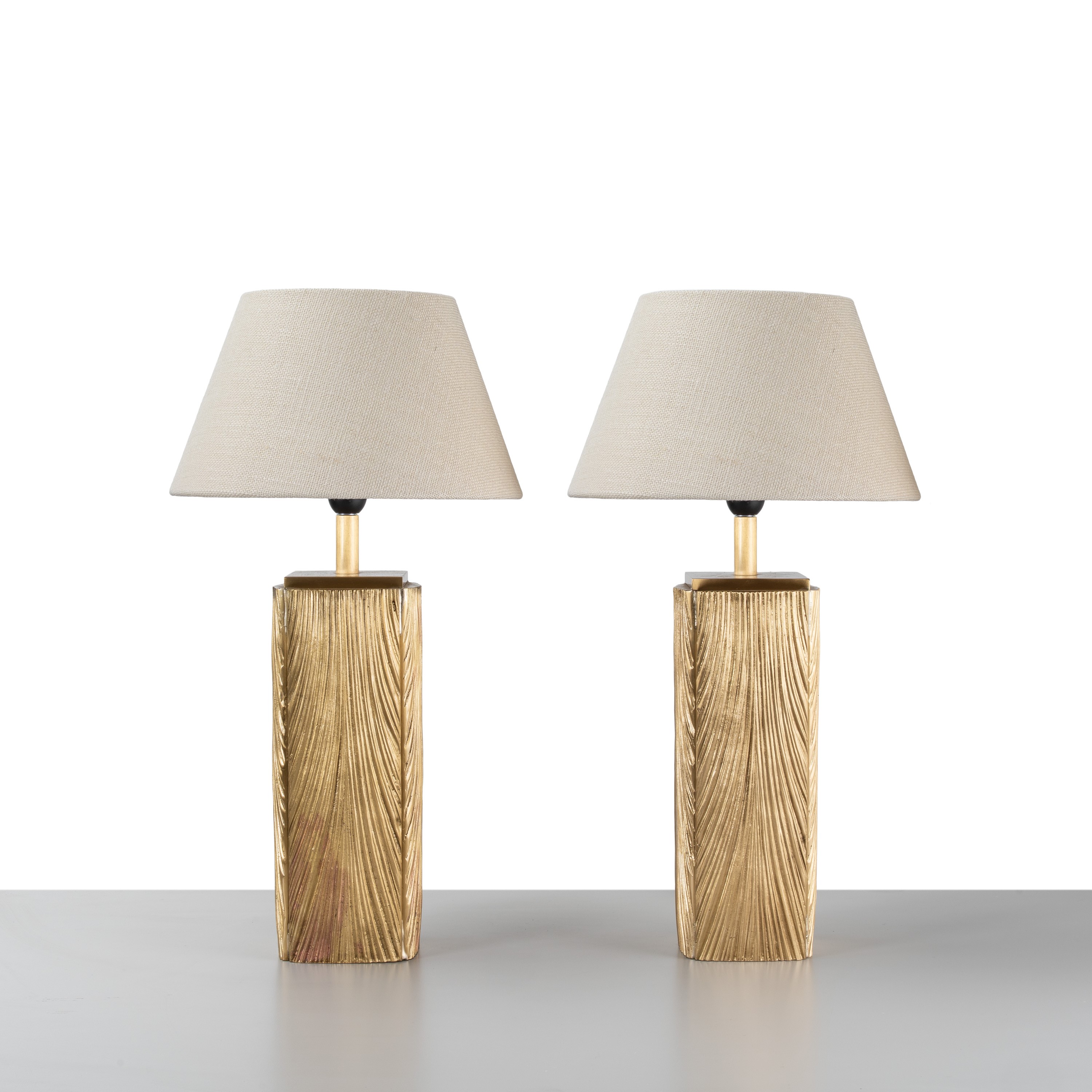 LUCIANO FRIGERIO, COPPIA LAMPADE DA TAVOLO