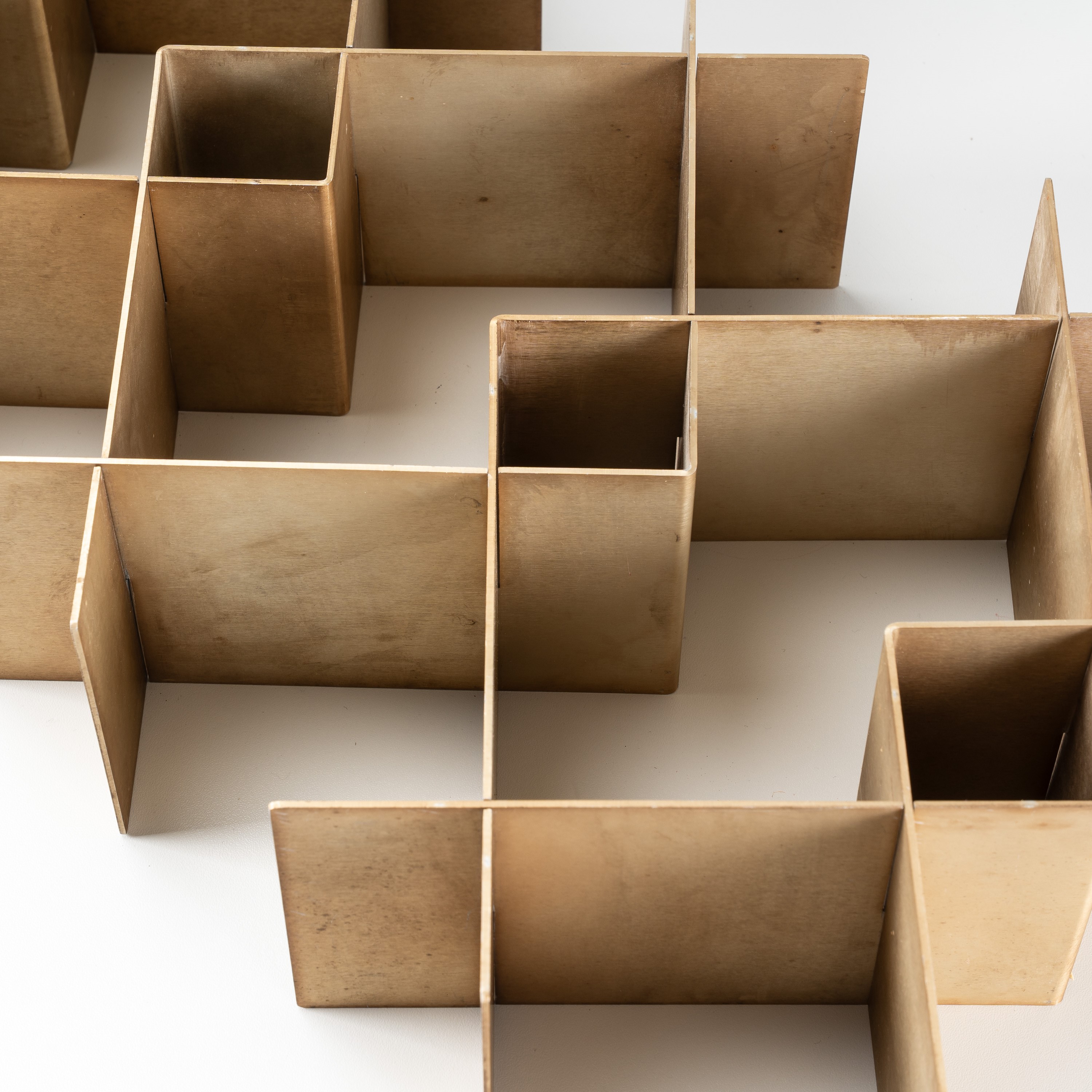 BRUNO MUNARI, SCULTURA 'STRUTTURA CONTINUA'