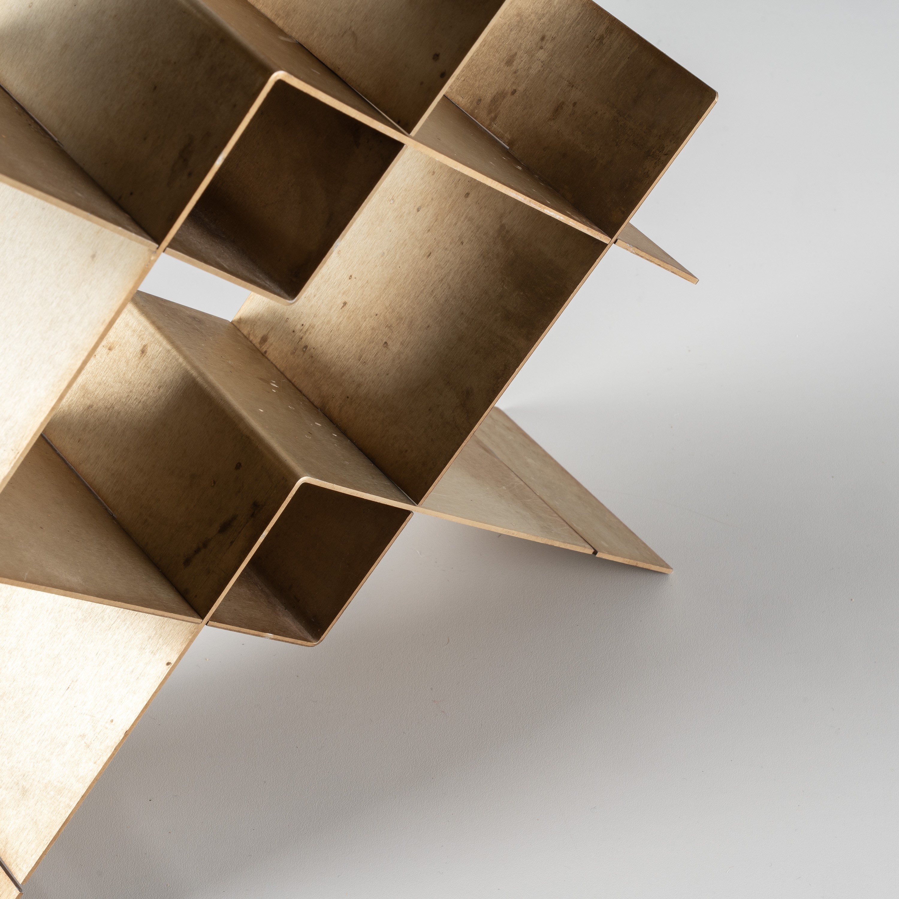 BRUNO MUNARI, SCULTURA 'STRUTTURA CONTINUA'