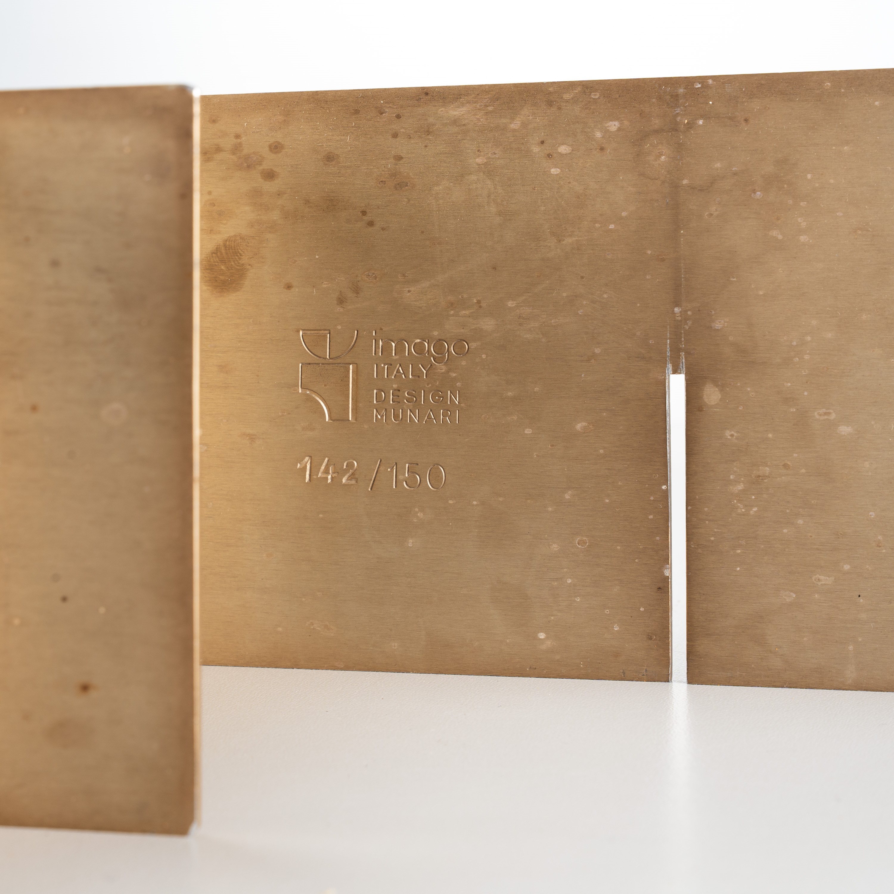 BRUNO MUNARI, SCULTURA 'STRUTTURA CONTINUA'