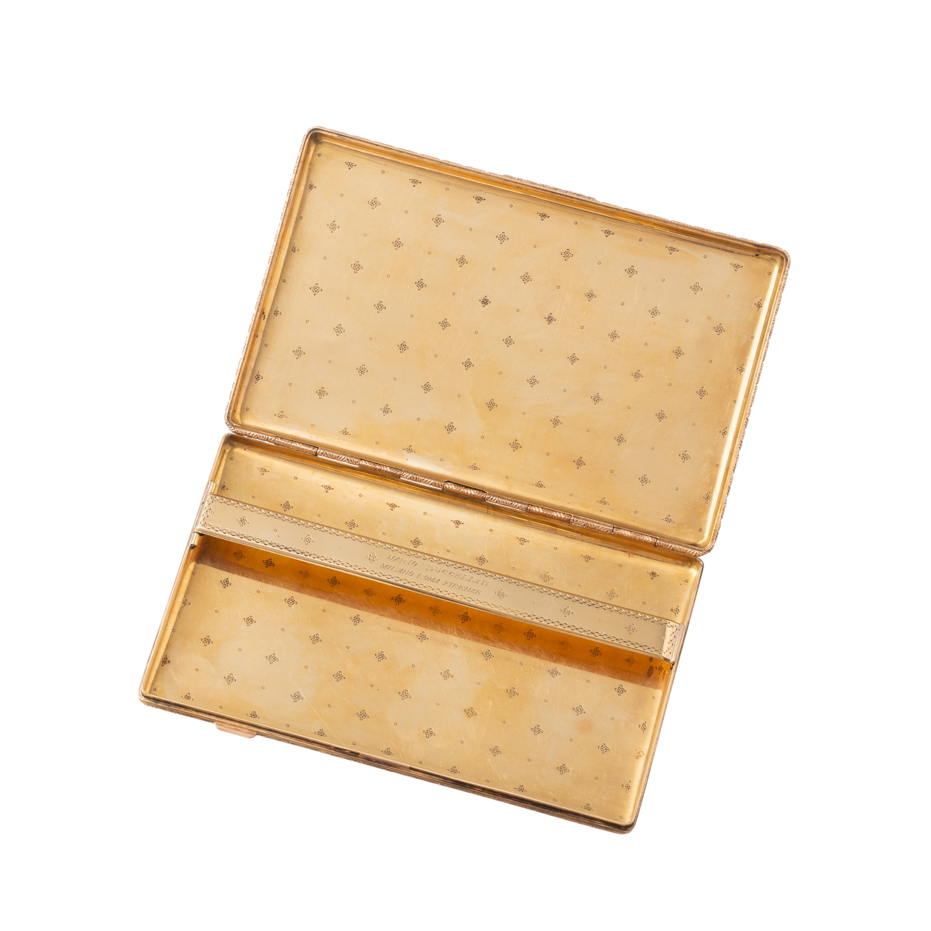 PORTA SIGARETTE MARIO BUCCELLATI IN ORO GIALLO