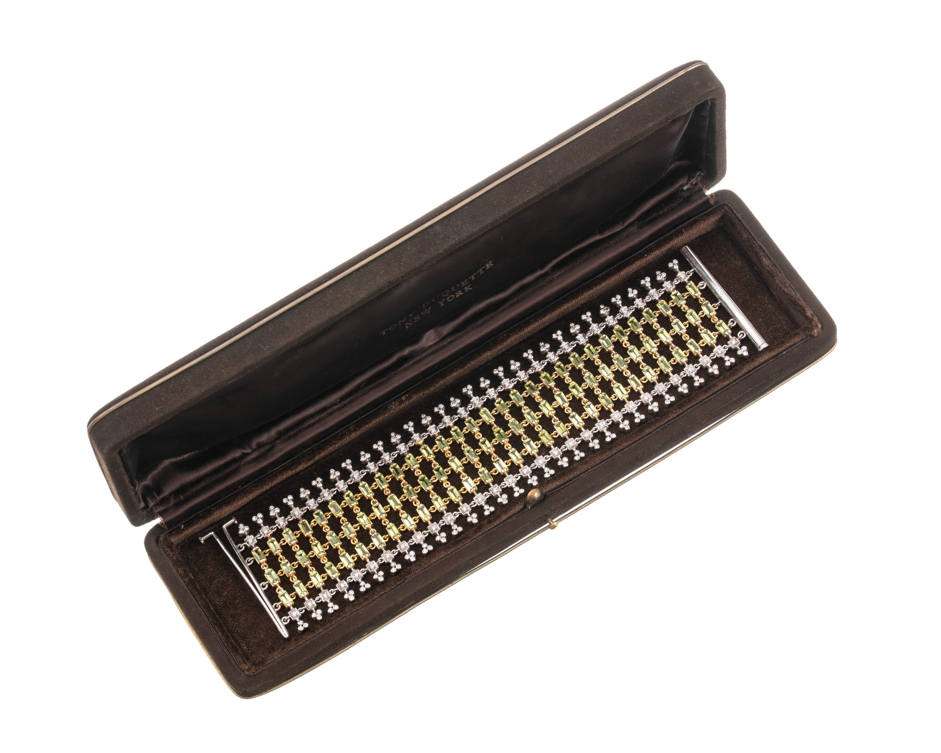 TONY DUQUETTE NEW YORK - BRACCIALE IN ORO GIALLO E BIANCO