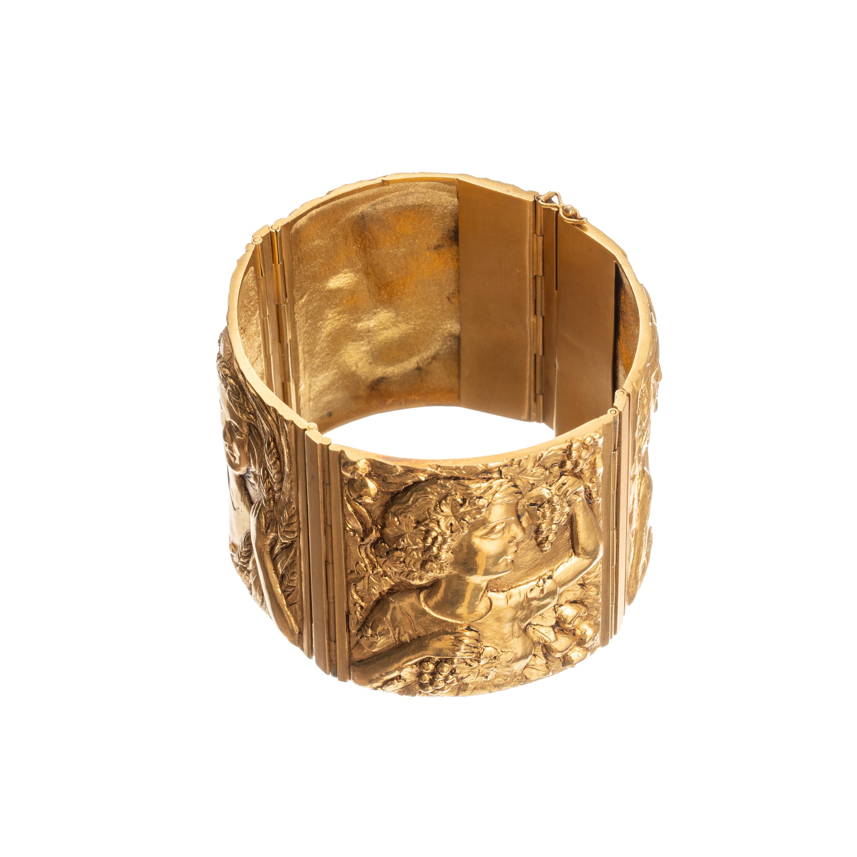 BRACCIALE IN ORO 18 KT A PLACCHE FUSE