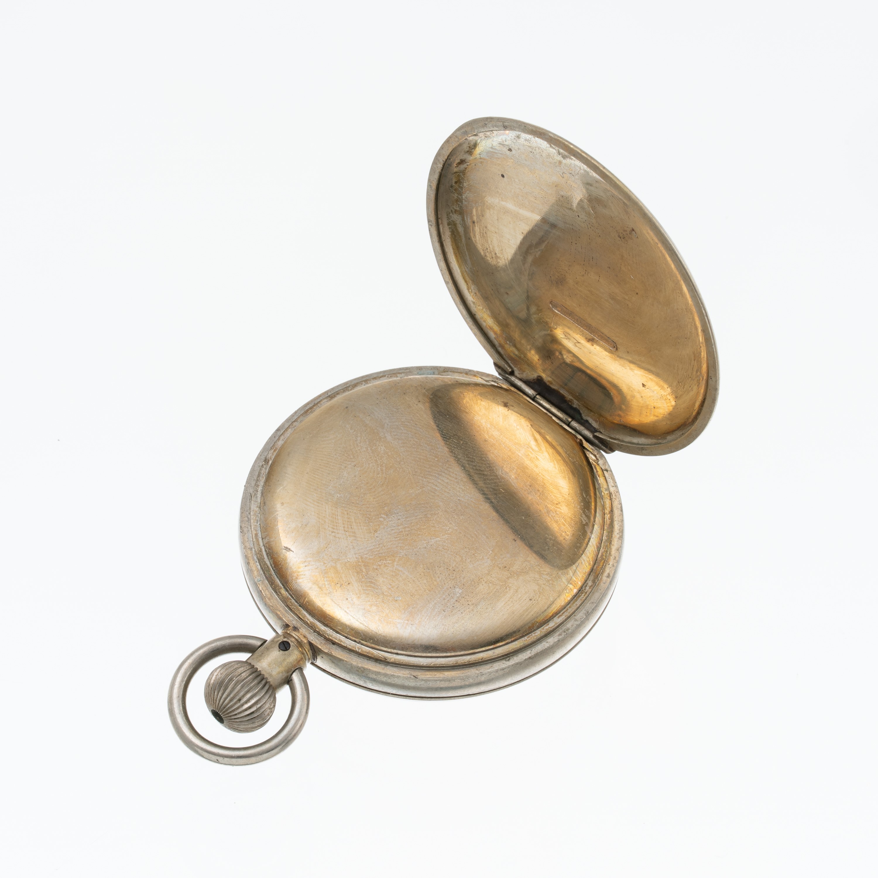 LEMANIA - OROLOGIO SGANCIA BOMBE OROLOGIO DA TASCA SCANCIA BOMBE A CARICA MANUALE CON QUADRANTE B...