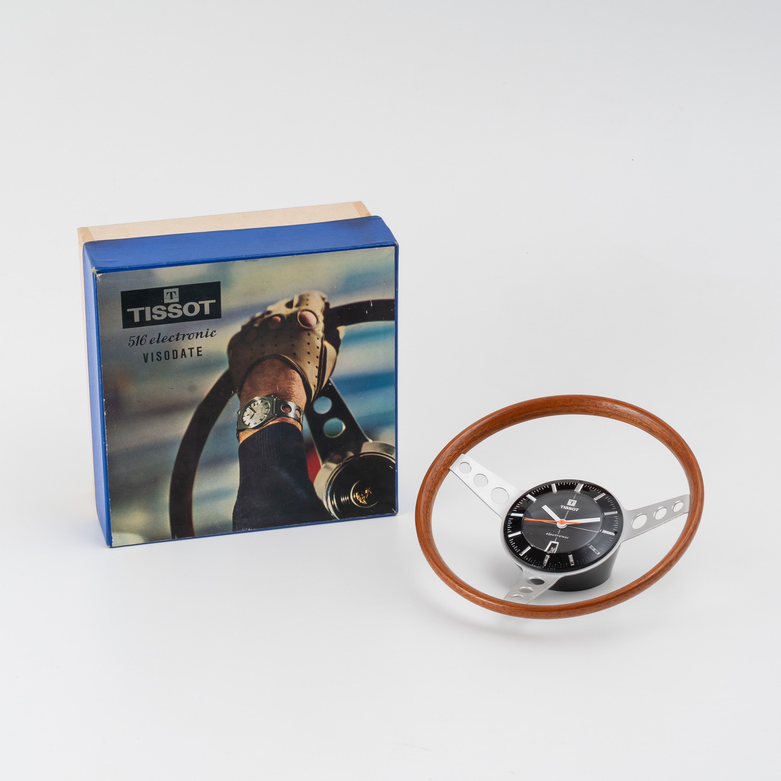 TISSOT - 516 ELECTRONIC VISODATE OROLOGIO DA TAVOLO AL QUARZO