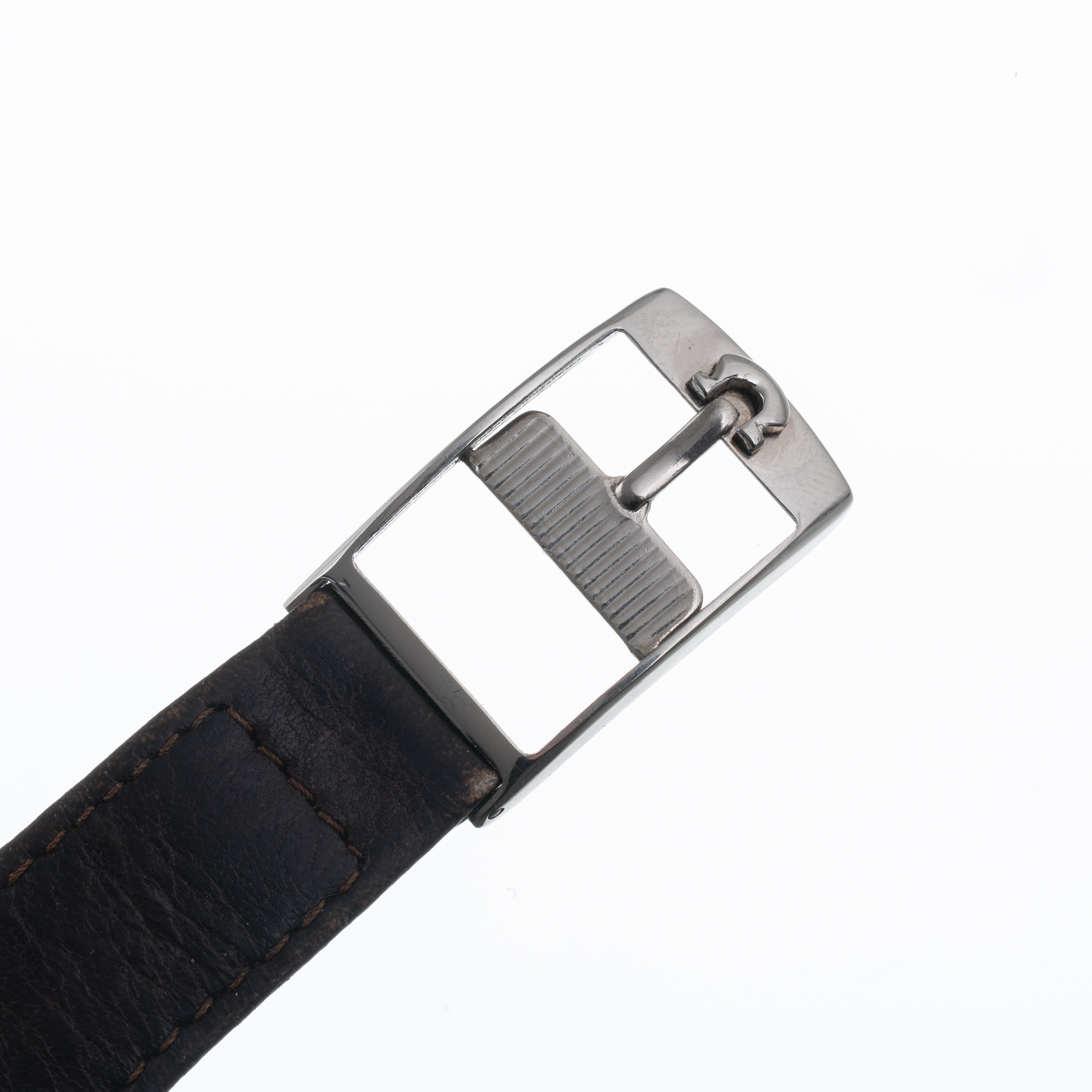 OMEGA - DE VILLE OROLOGIO SOLO TEMPO A CARICA AUTOMATICA IN ACCIAIO CON QUADRANTE ARGENTE'