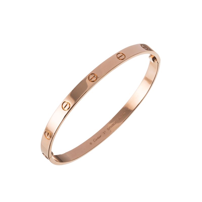 CARTIER - LOVE BRACCIALE IN ORO ROSA 18 KT
