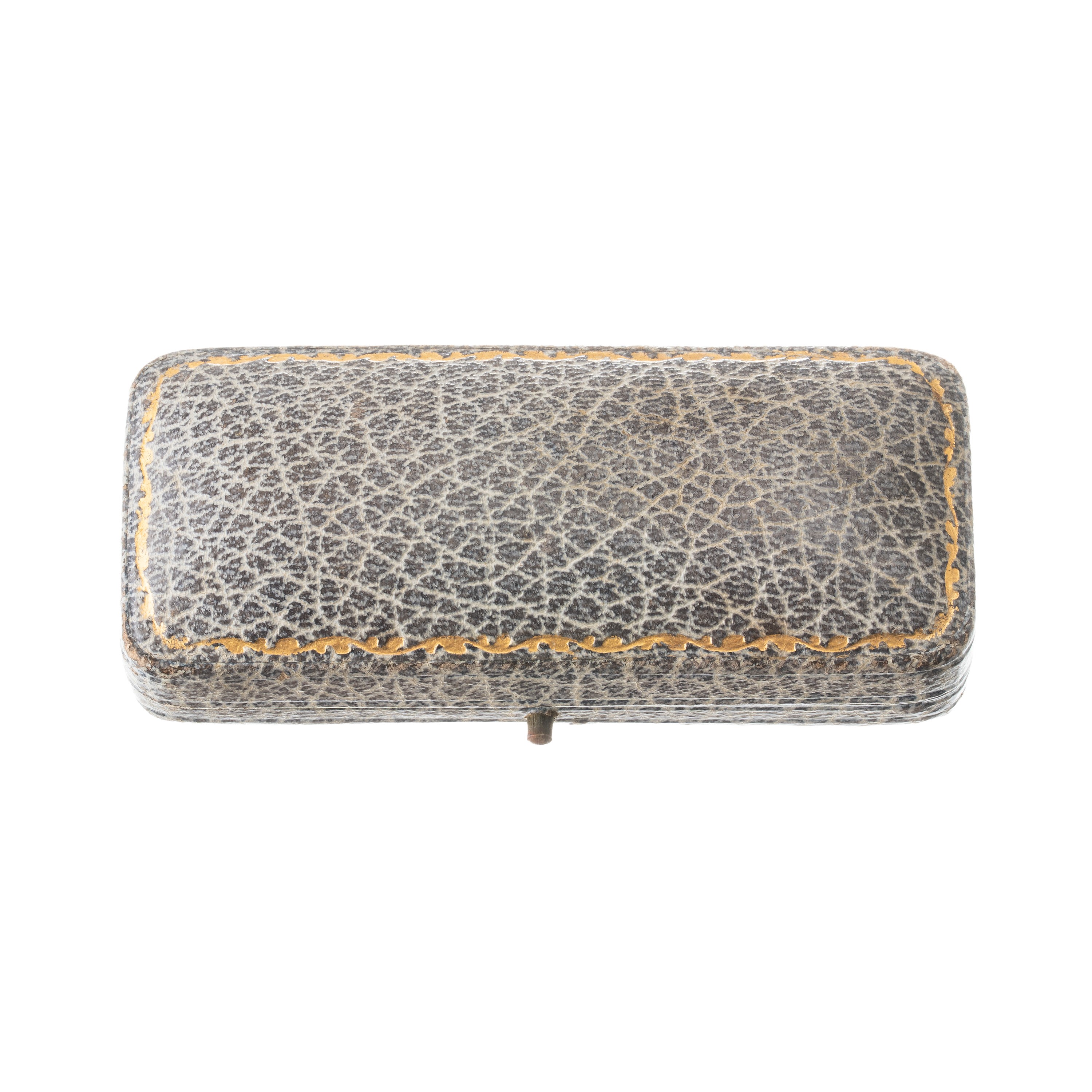 SPILLA ORO 18 KT CON DIAMANTI E TURCHESE