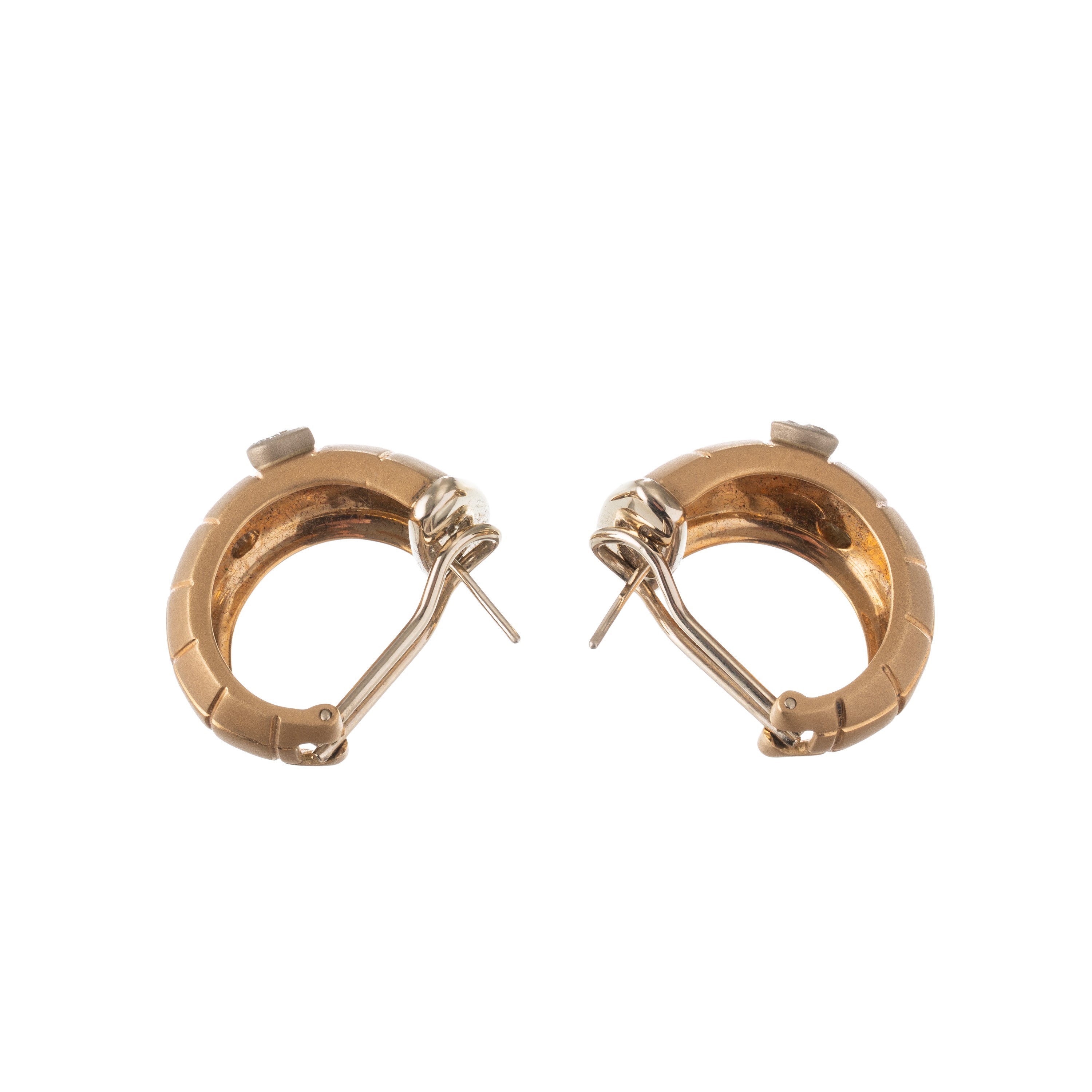 PAROURE IN ORO GIALLO 18 KT CON QUARZI CITRINI E BRILLANTI