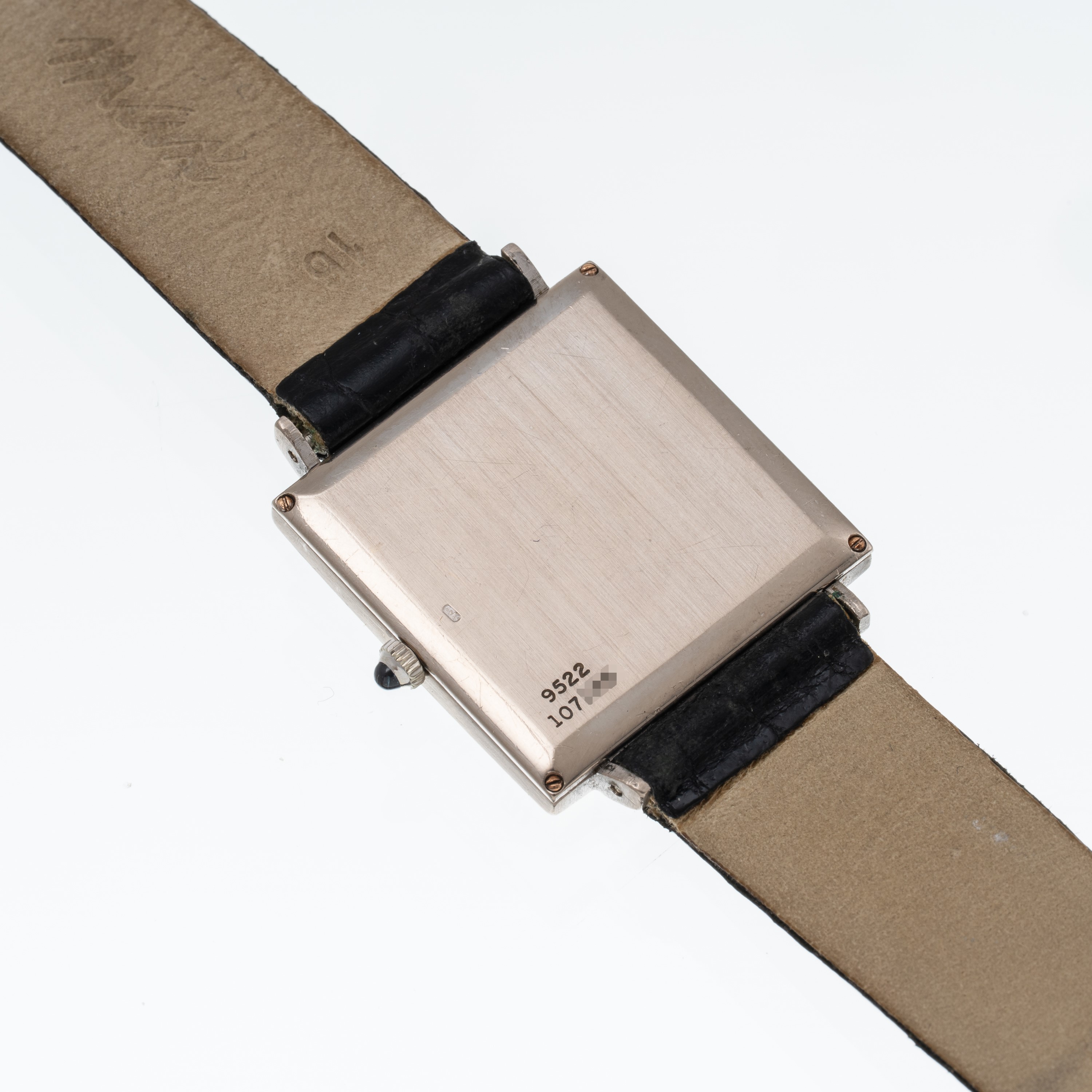 PIAGET OROLOGIO SOLO TEMPO A CARICA MANUALE IN ORO BIANCO 18 KT CON QUADRANTE BIANCO E INDICI ROM...