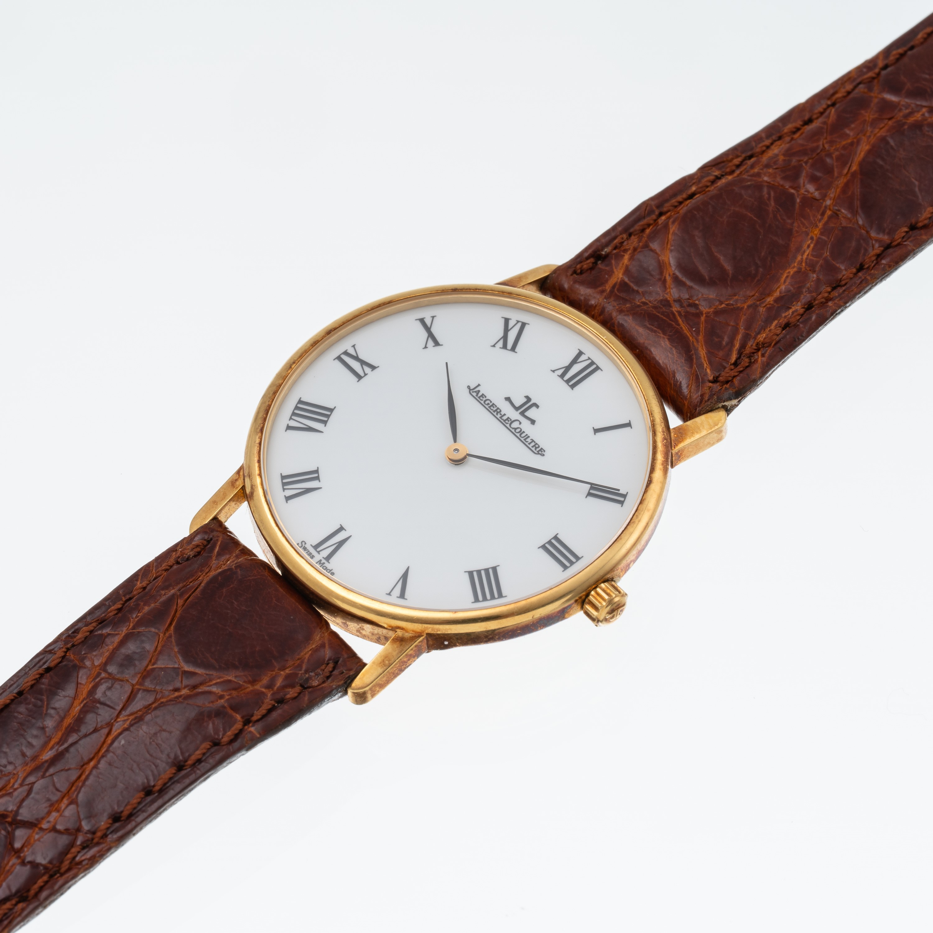 JAEGER LECOULTRE - ULTRATHIN OROLOGIO SOLO TEMPO A CARICA MANUALE IN ORO GIALLO 18 KT CON QUADRAN...