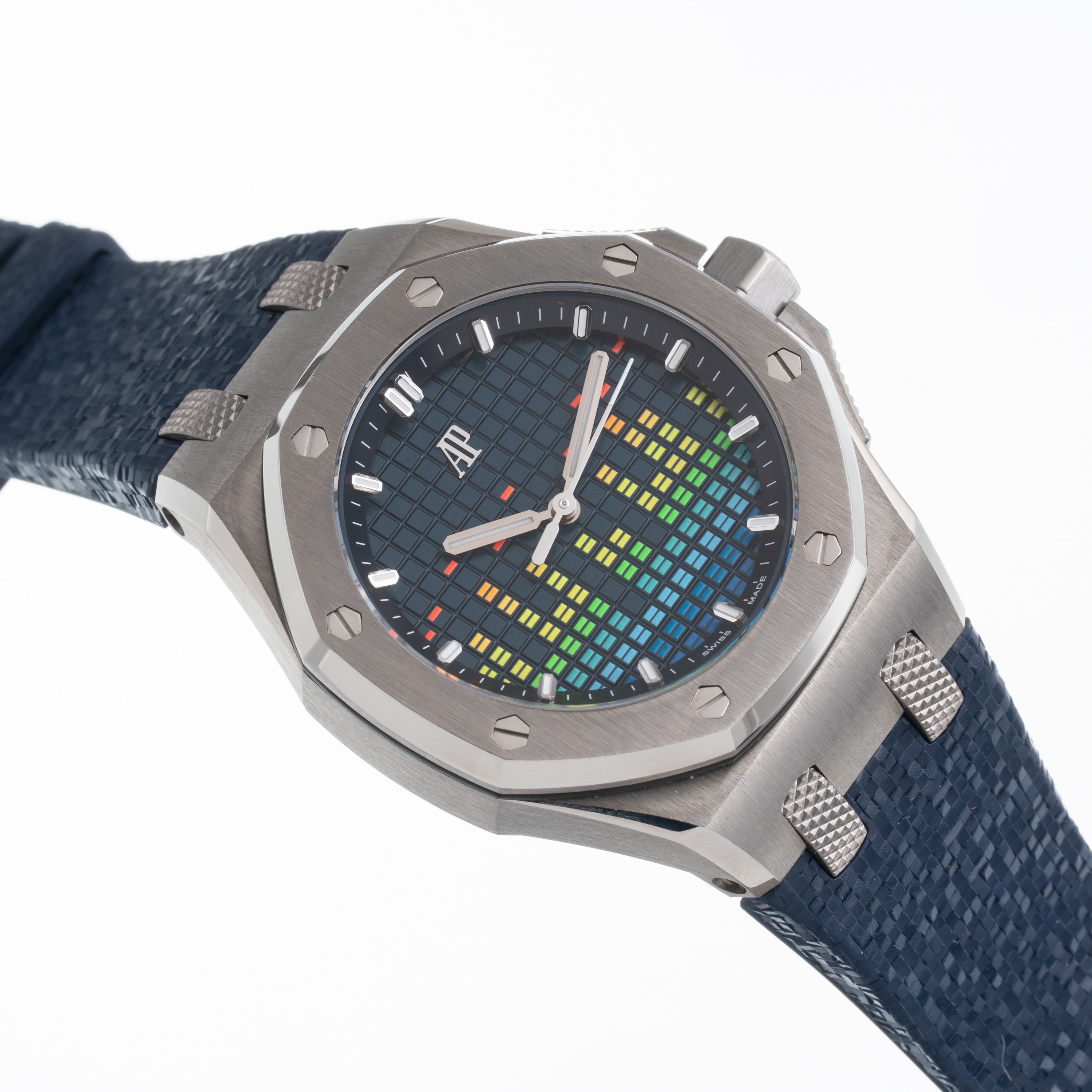 AUDEMARS PIGUET - ROYAL OAK OFFSHORE MUSIC OROLOGIO SOLO TEMPO A CARICA AUTOMATICA IN TITANIO CON...