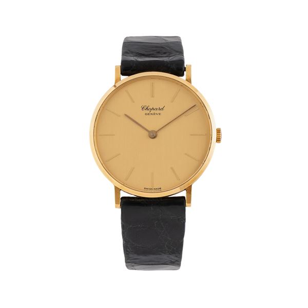 CHOPARD - CHOPARD  OROLOGIO SOLO TEMPO A CARICA MANUALE IN ORO GIALLO 18 KT CON QUADRANTE CHAMPAGNE