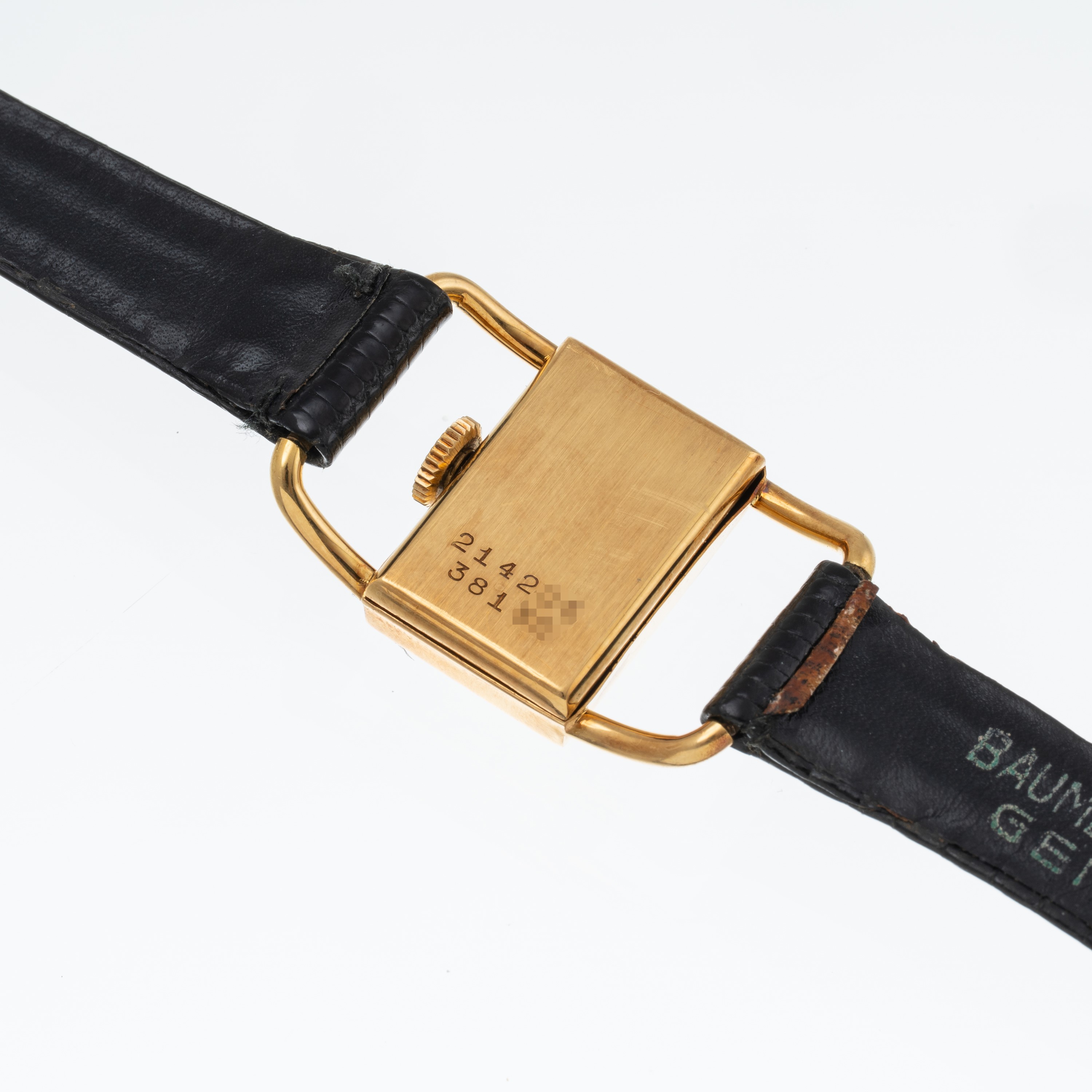 BAUME & MERCIER - LUCCHETTO OROLOGIO SOLO TEMPO A CARICA MANUALE IN ORO GIALLO 18 KT 'LUCCHETTO' ...