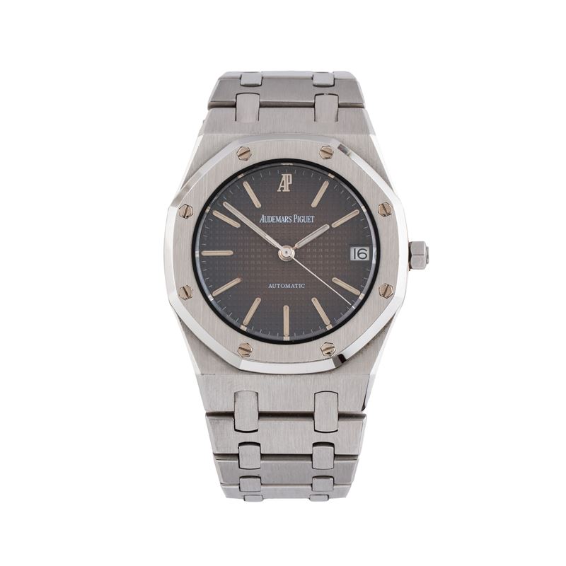 AUDEMARS PIGUET - ROYAL OAK TROPICAL OROLOGIO SOLO TEMPO A CARICA AUTOMATICA IN ACCIAIO CON QUADR...