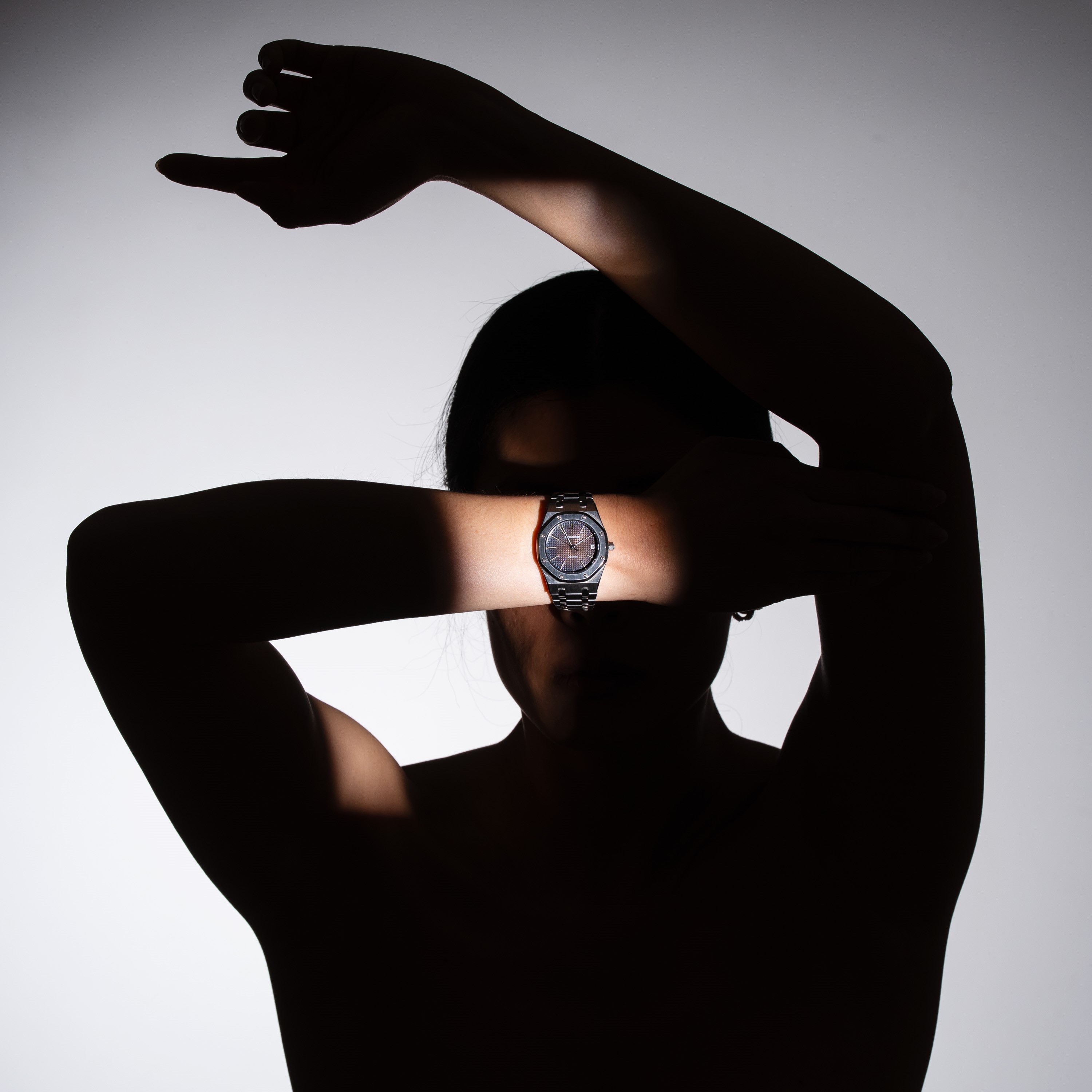 AUDEMARS PIGUET - ROYAL OAK TROPICAL OROLOGIO SOLO TEMPO A CARICA AUTOMATICA IN ACCIAIO CON QUADR...