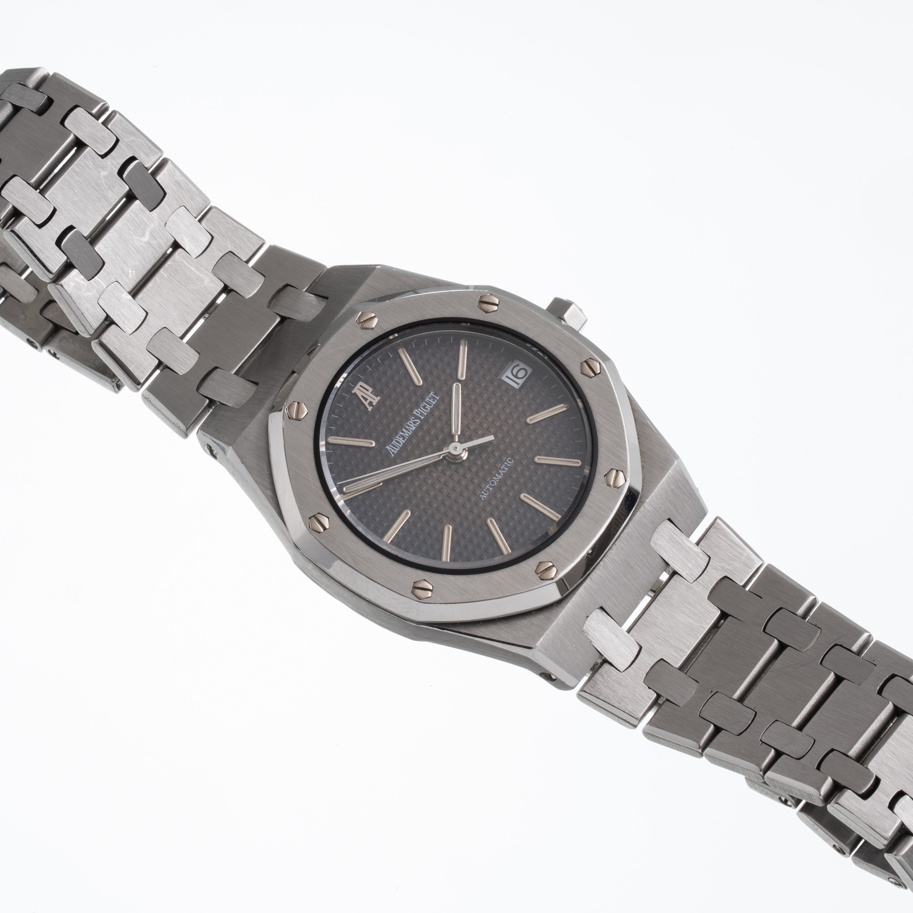 AUDEMARS PIGUET - ROYAL OAK TROPICAL OROLOGIO SOLO TEMPO A CARICA AUTOMATICA IN ACCIAIO CON QUADR...