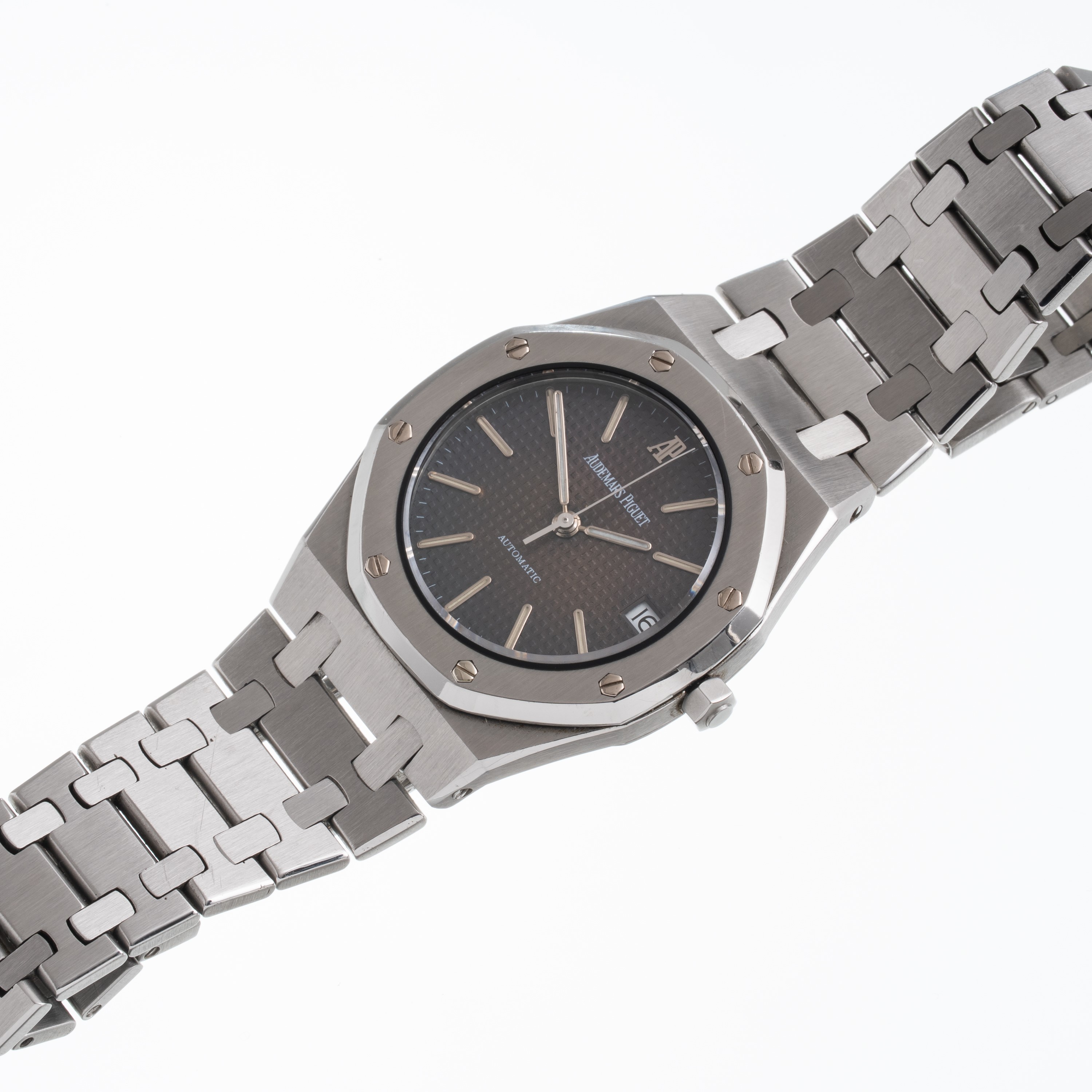 AUDEMARS PIGUET - ROYAL OAK TROPICAL OROLOGIO SOLO TEMPO A CARICA AUTOMATICA IN ACCIAIO CON QUADR...