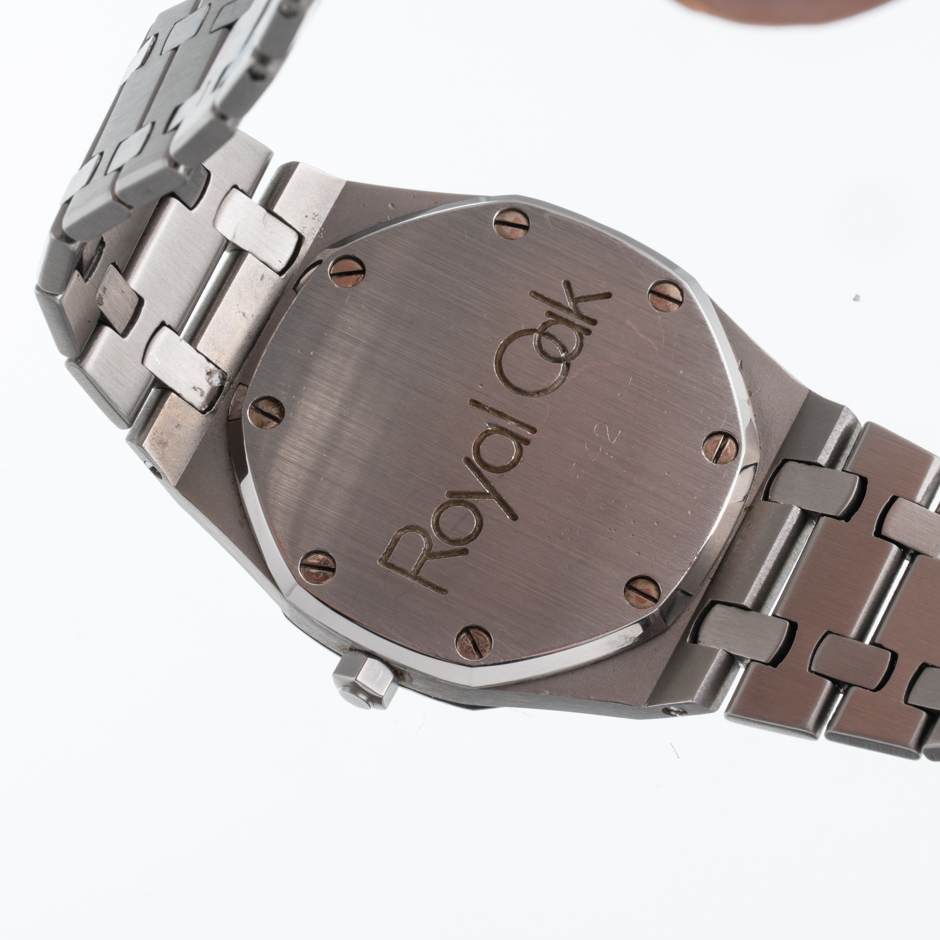 AUDEMARS PIGUET - ROYAL OAK TROPICAL OROLOGIO SOLO TEMPO A CARICA AUTOMATICA IN ACCIAIO CON QUADR...