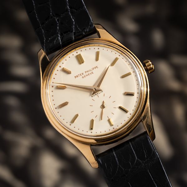 PATEK PHILIPPE - CALATRAVA OROLOGIO SOLO TEMPO A CARICA AUTOMATICA IN ORO GIALLO 18 KT CON CASSA PRODOTTA  [..]