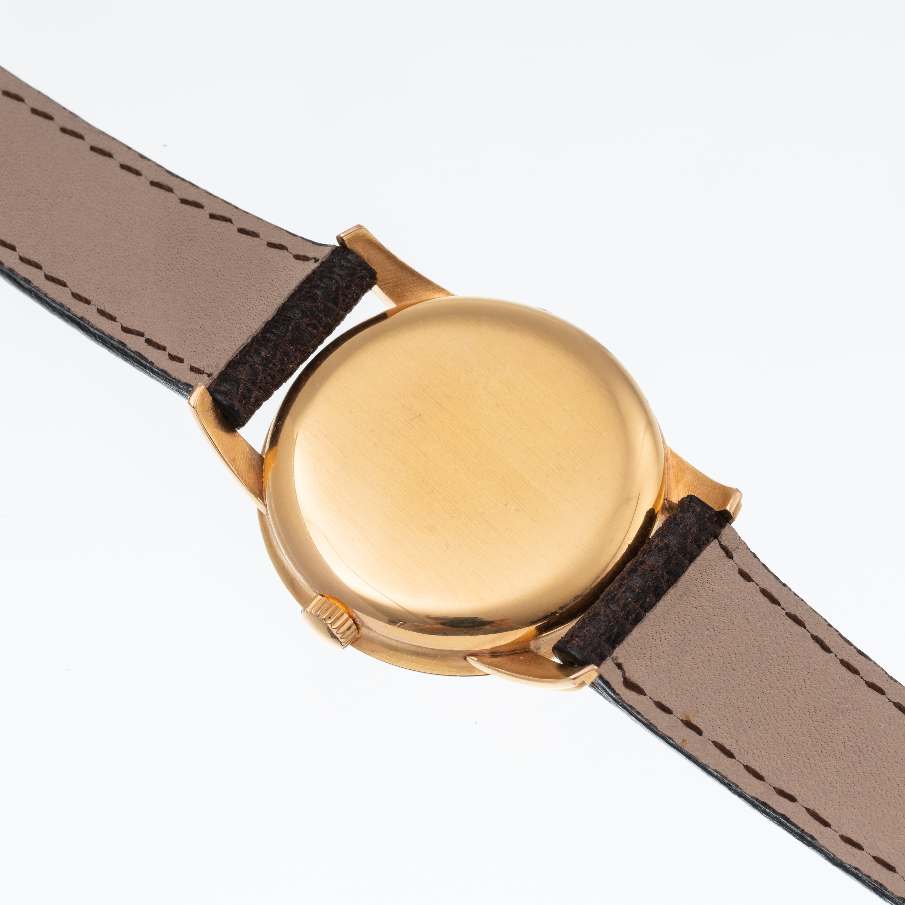 PATEK PHILIPPE - CALATRAVA OROLOGIO SOLO TEMPO A CARICA MANUALE IN ORO ROSA 18 KT CON ANSE E GHIE...