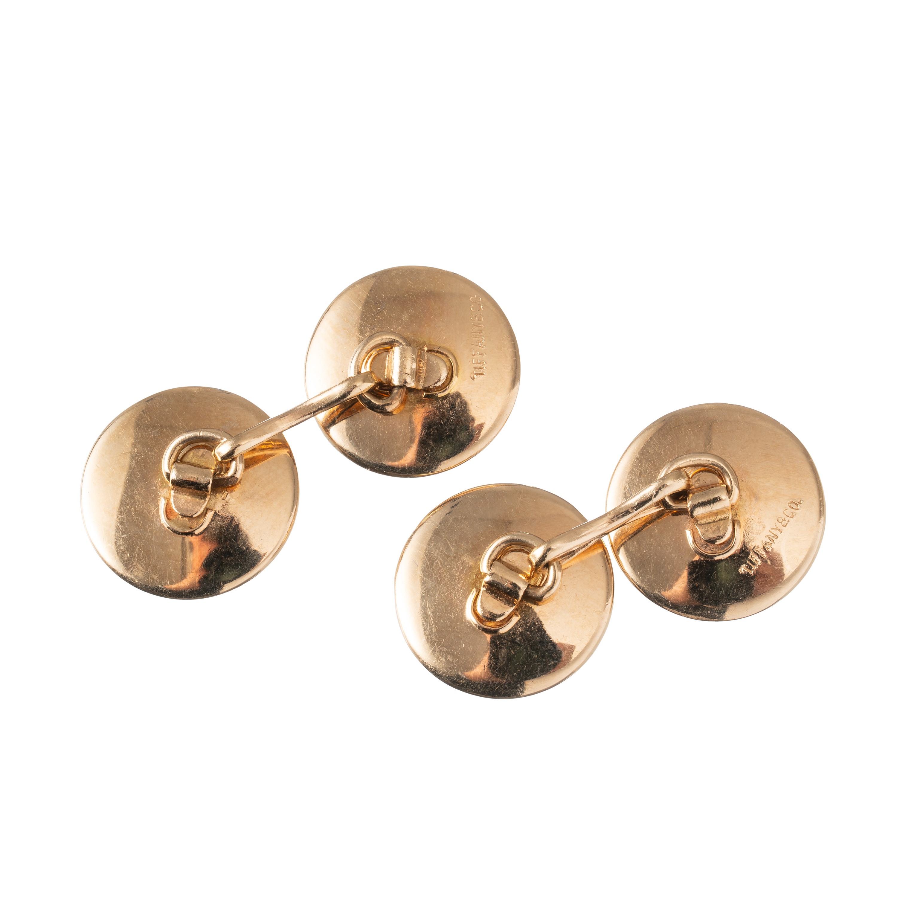 TIFFANY & CO - SET DI GEMELLI SET DI GEMELLI IN ORO GIALLO 14 KT