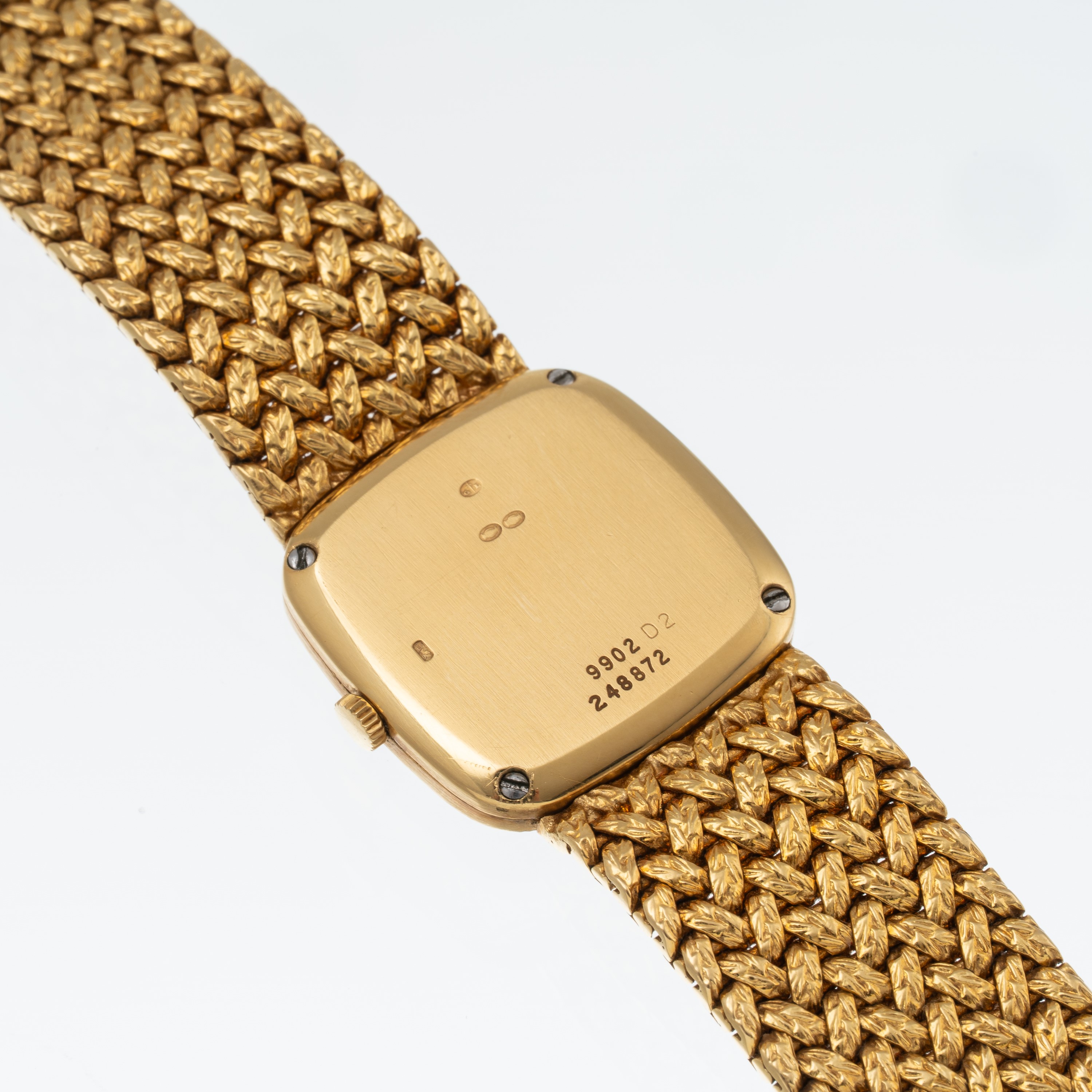 PIAGET OROLOGIO SOLO TEMPO A CARICA MANUALE IN ORO GIALLO 18 KT CON QUADRANTE LAPISLAZZULI E BRAC...