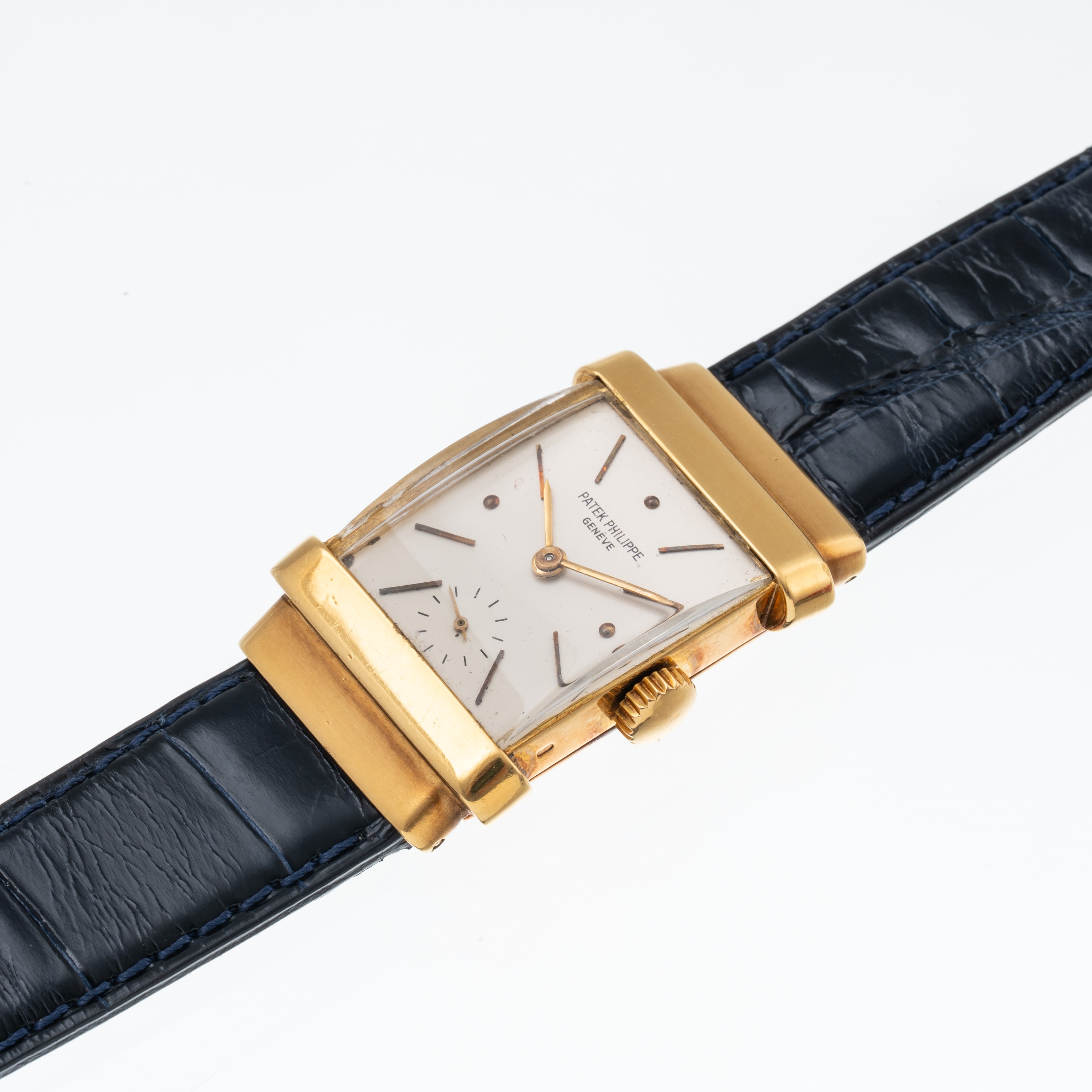 PATEK PHILIPPE - TOP HAT OROLOGIO SOLO TEMPO A CARICA MANUALE IN ORO GIALLO 18 KT CON QUADRANTE A...