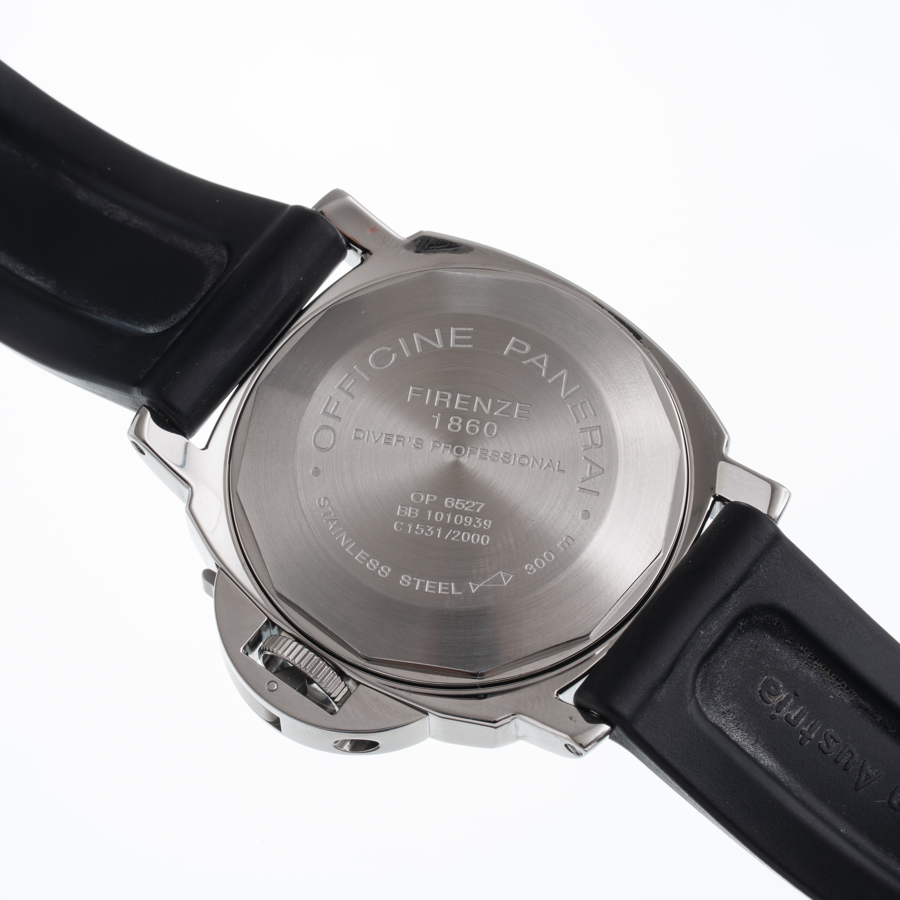 PANERAI - PAM 2402 OROLOGIO SOLO TEMPO A CARICA AUTOMATICA IN ACCIAIO CON GHIERA UNIDIREZIONALE E...