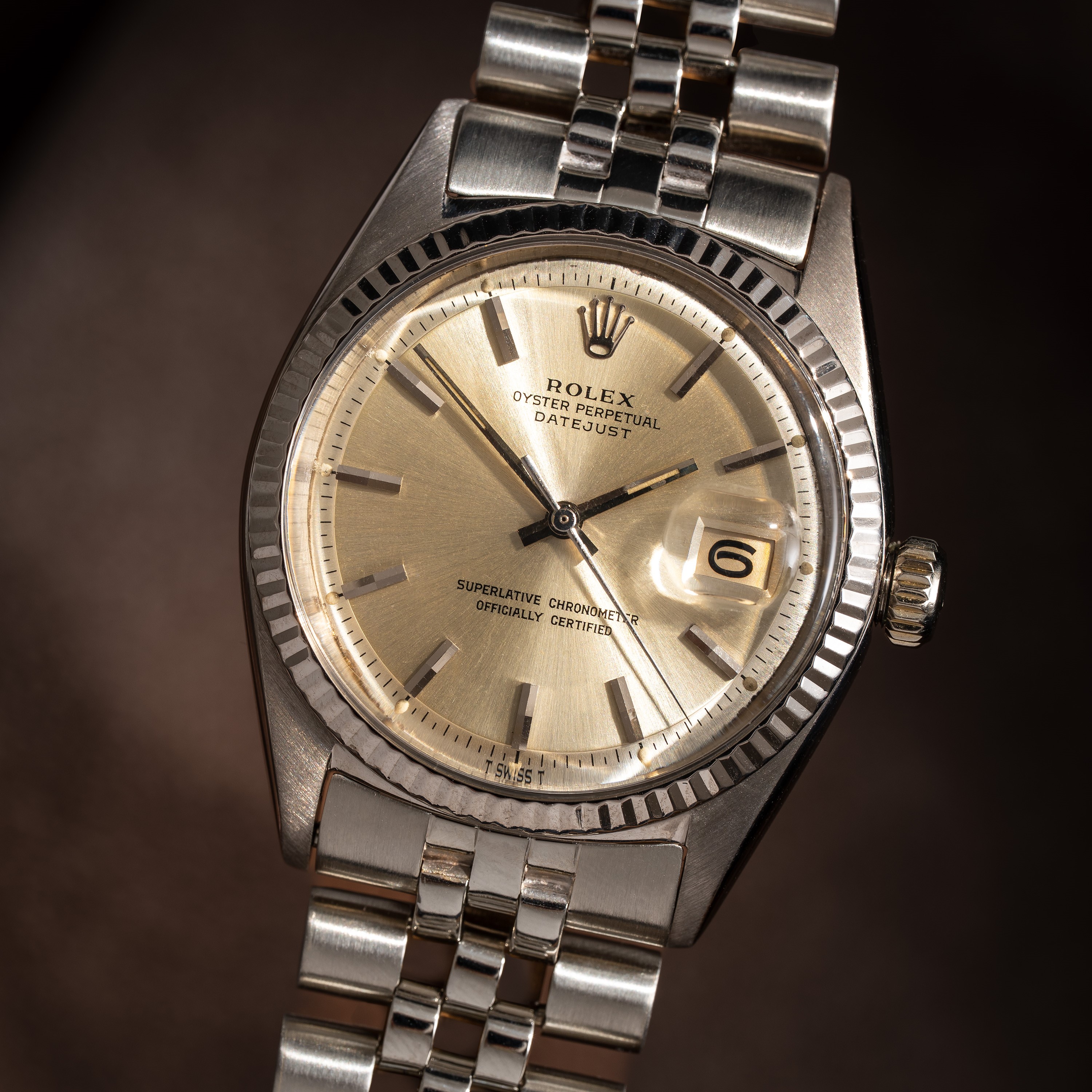 ROLEX - DATEJUST OROLOGIO SOLO TEMPO A CARICA AUTOMATICA IN ORO BIANCO 18 KT CON BRACCIALE JUBILE...