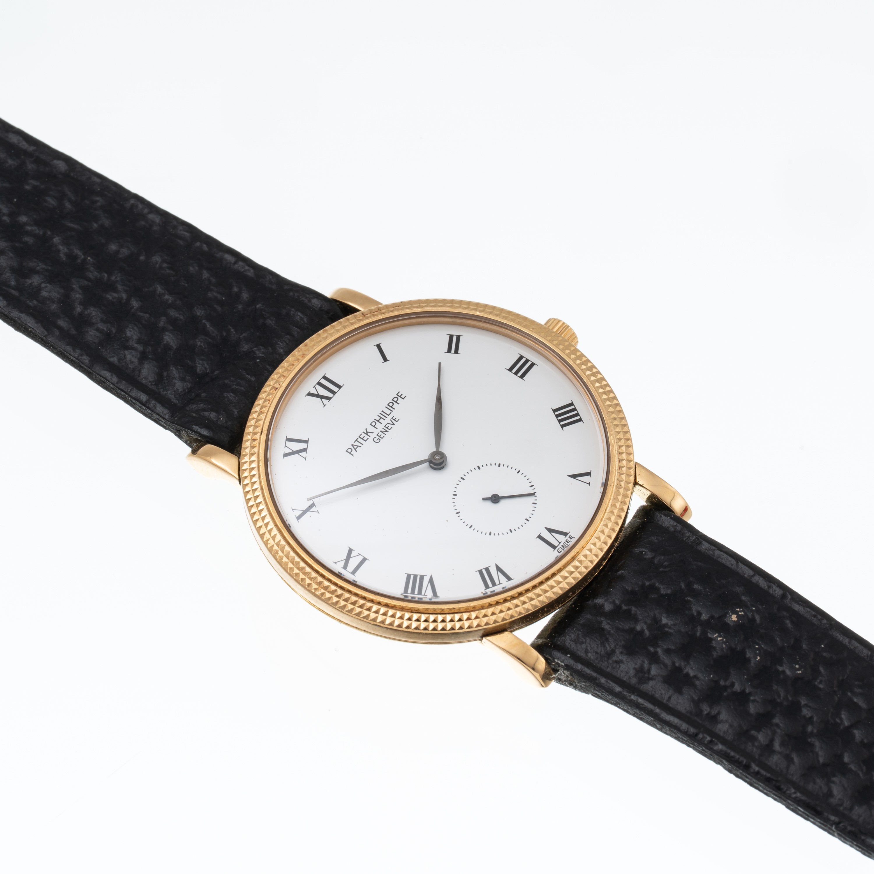 PATEK PHILIPPE - CALATRAVA OROLOGIO SOLO TEMPO A CARICA MANUALE IN ORO GIALLO 18 KT CON GHIERA 'C...