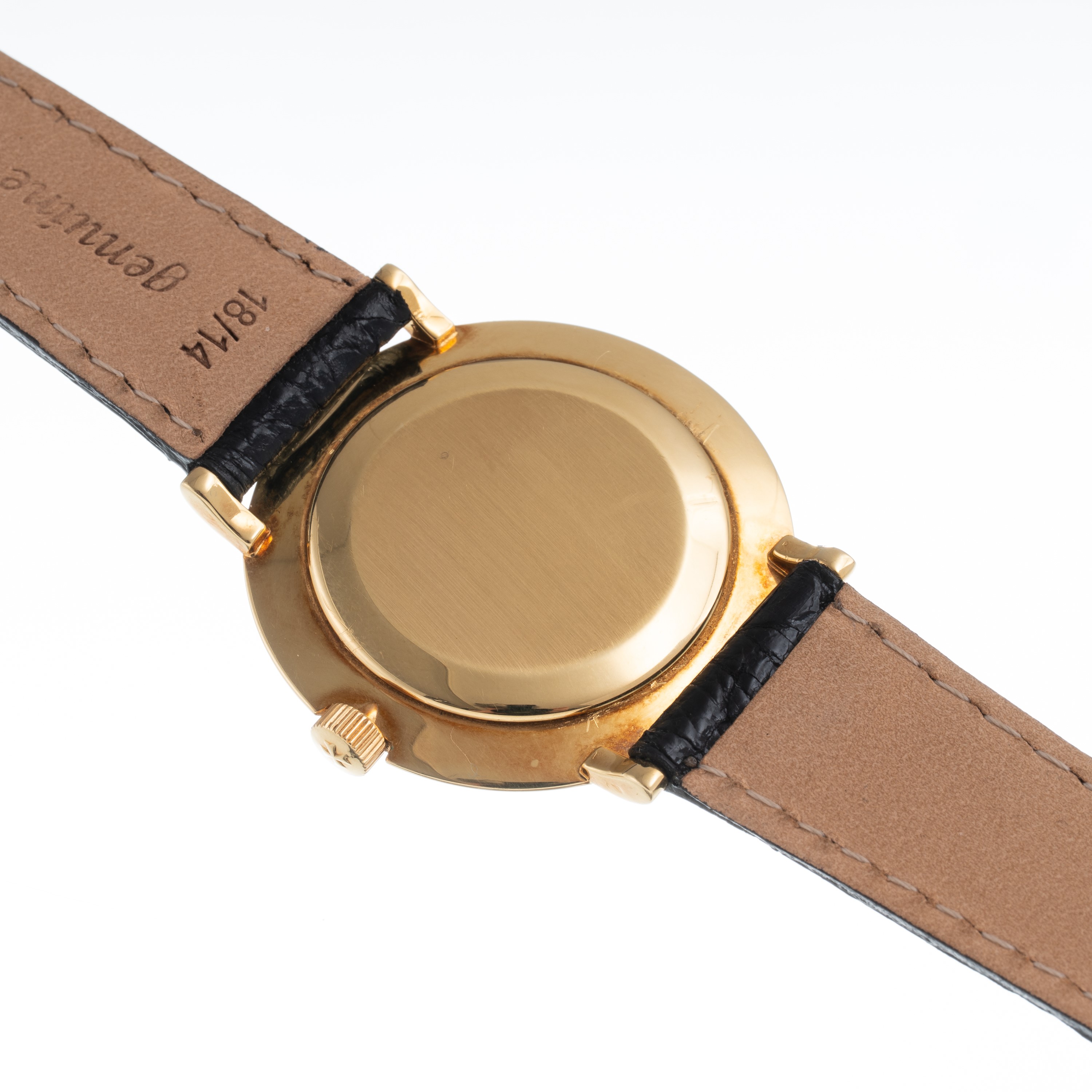 VACHERON CONSTANTIN - DISCO VOLANTE OROLOGIO SOLO TEMPO A CARICA MANUALE IN ORO GIALLO 18 KT CON ...