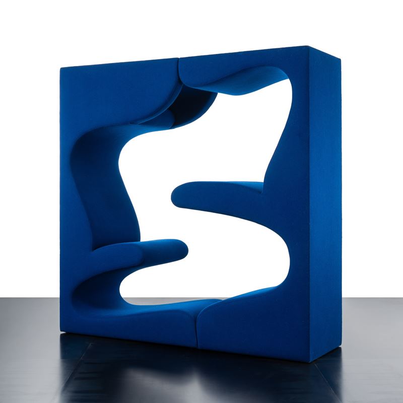 VERNER PANTON, DIVANO SCULTOREO 'LIVING TOWER'